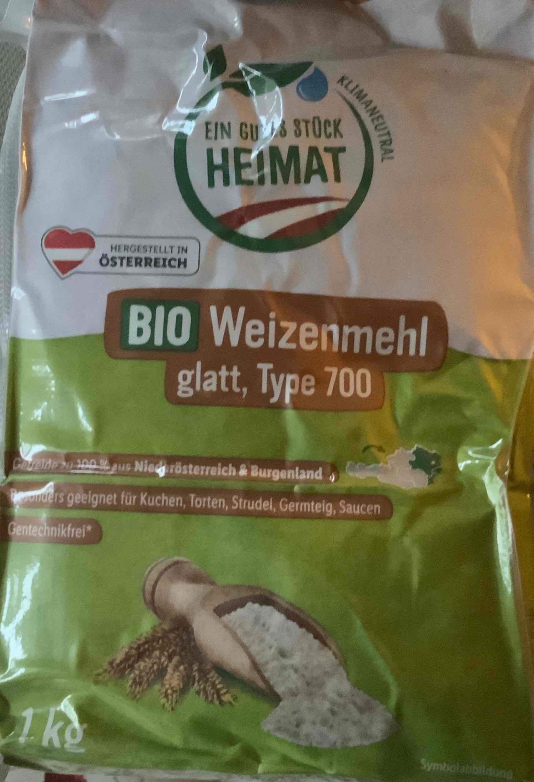 Bio Weizenmehl glatt Type 700