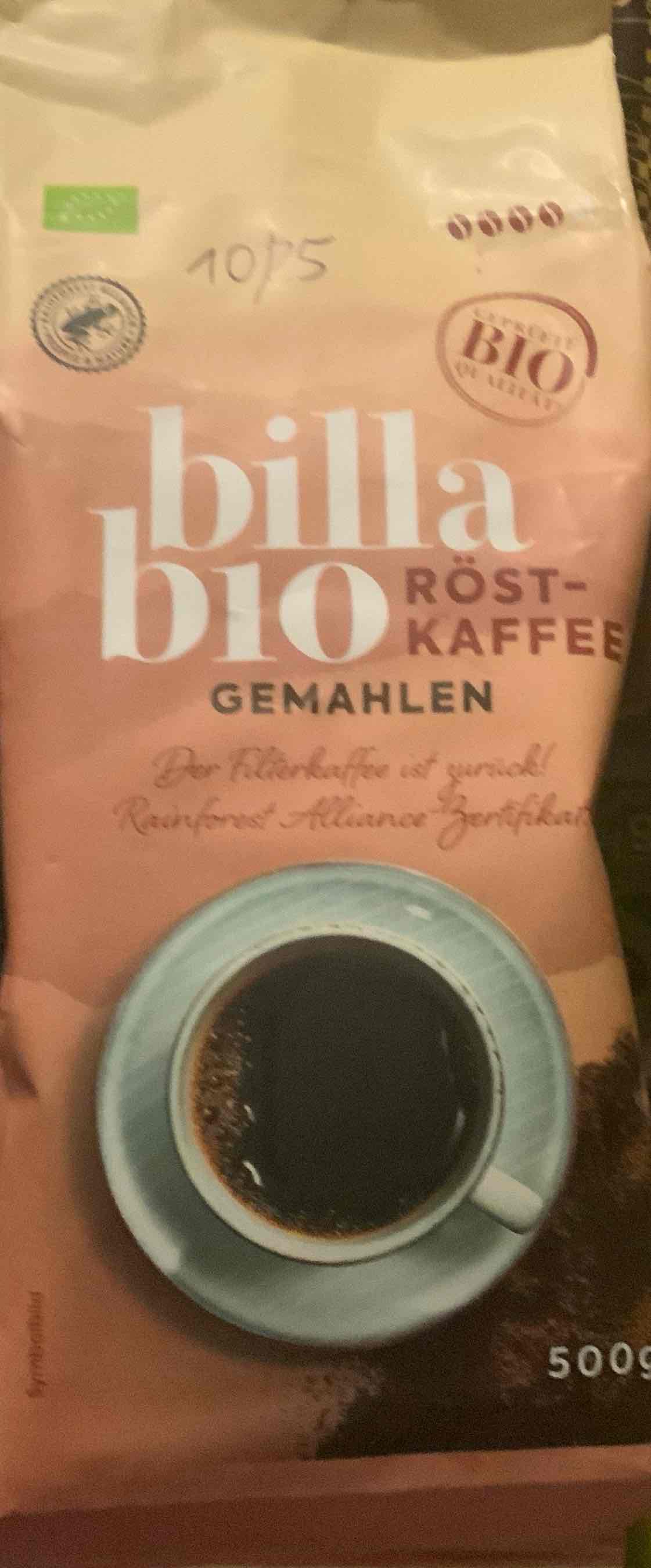 Röstkaffee gemahlen