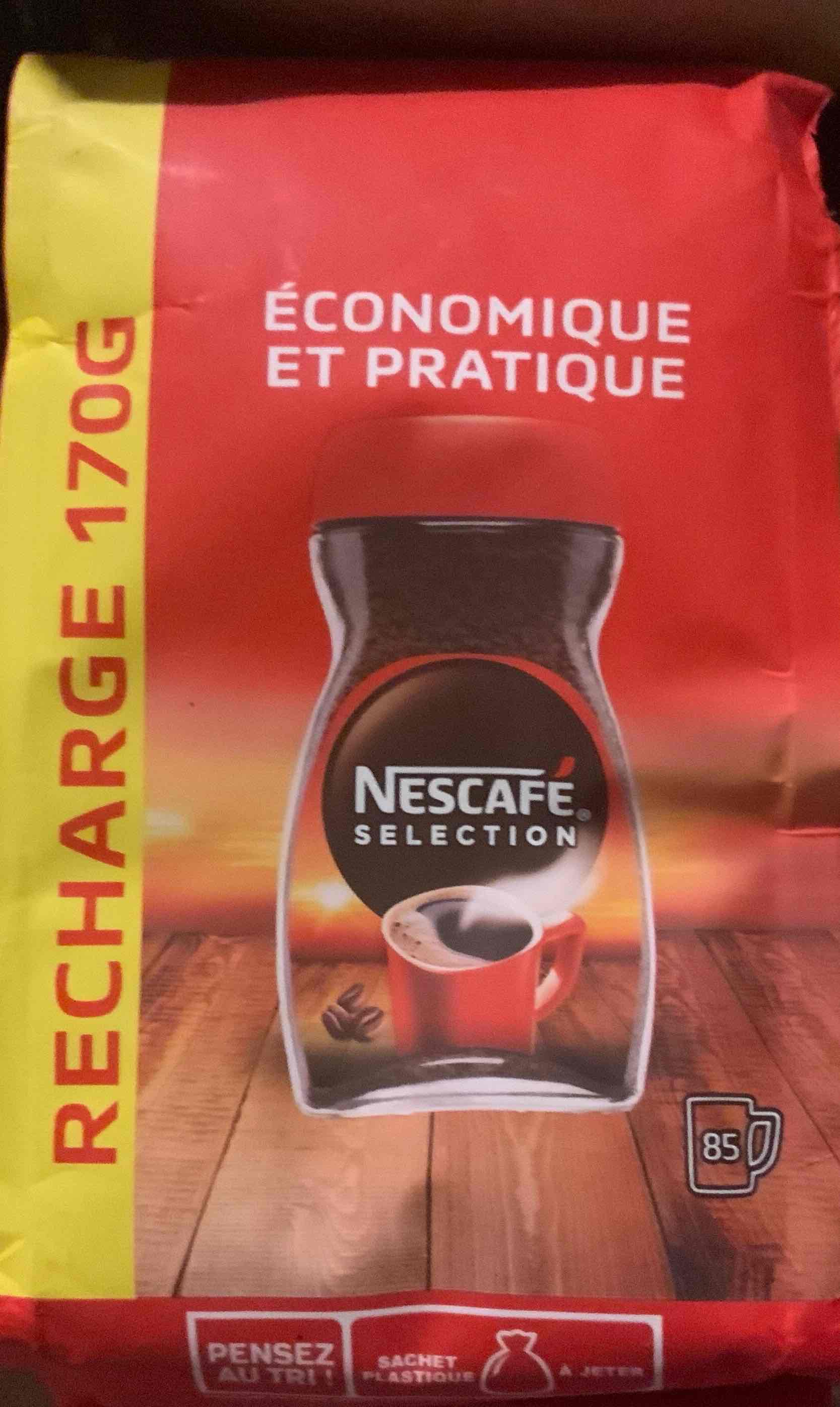 Café selection recharge