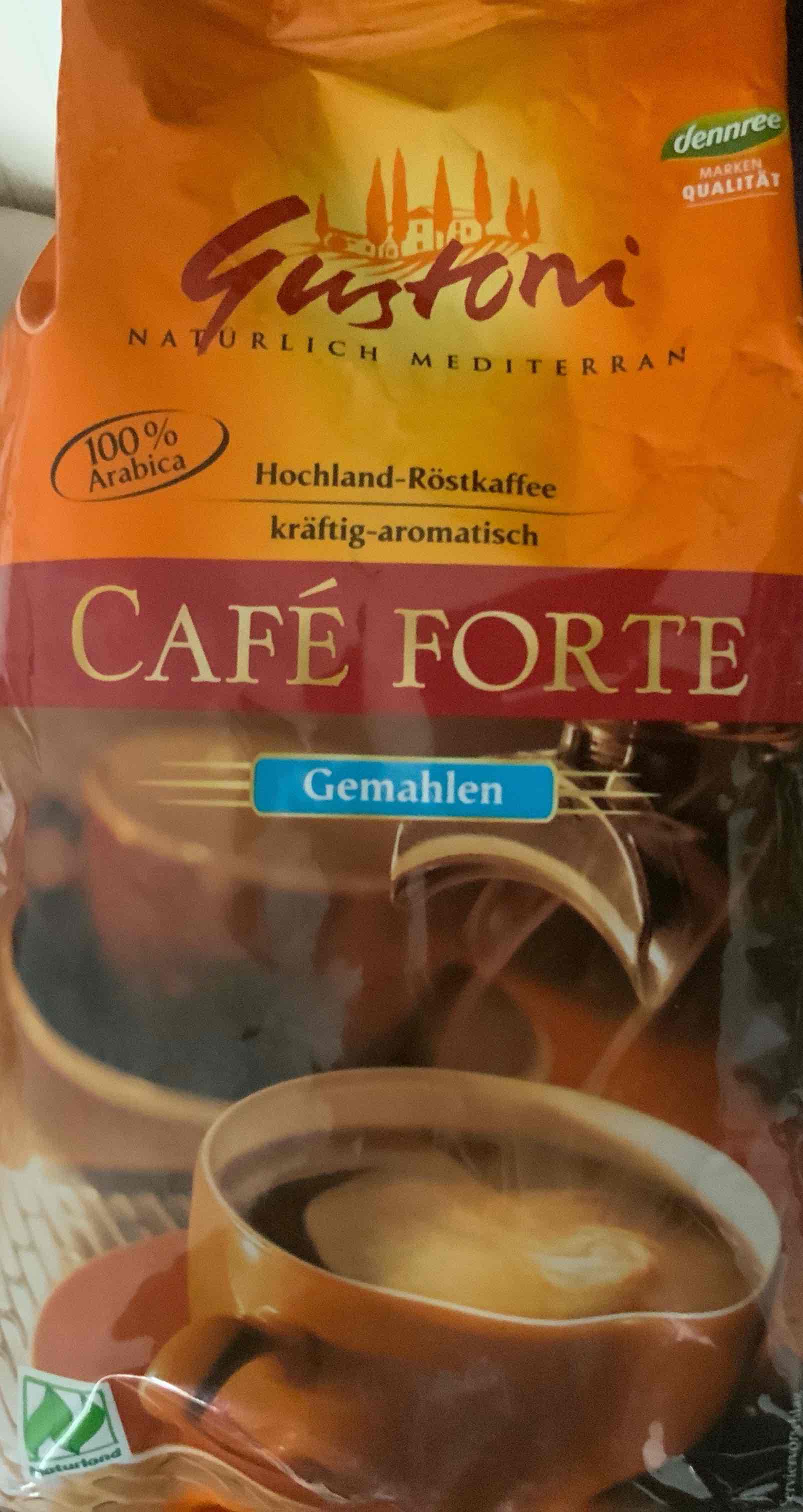 Café Forte gemahlen