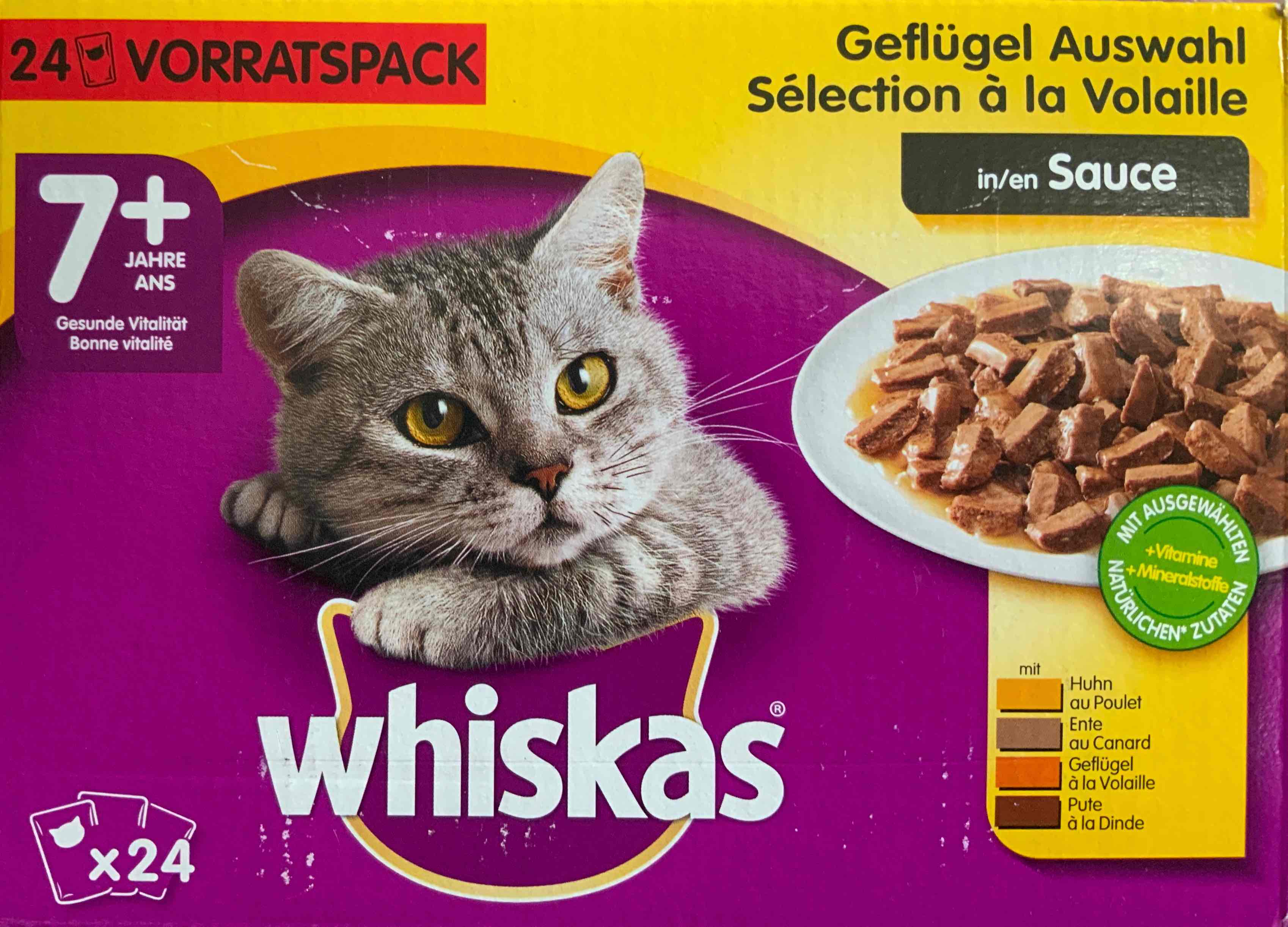 Geflügel Auswahl in Sauce 7+ Jahre 