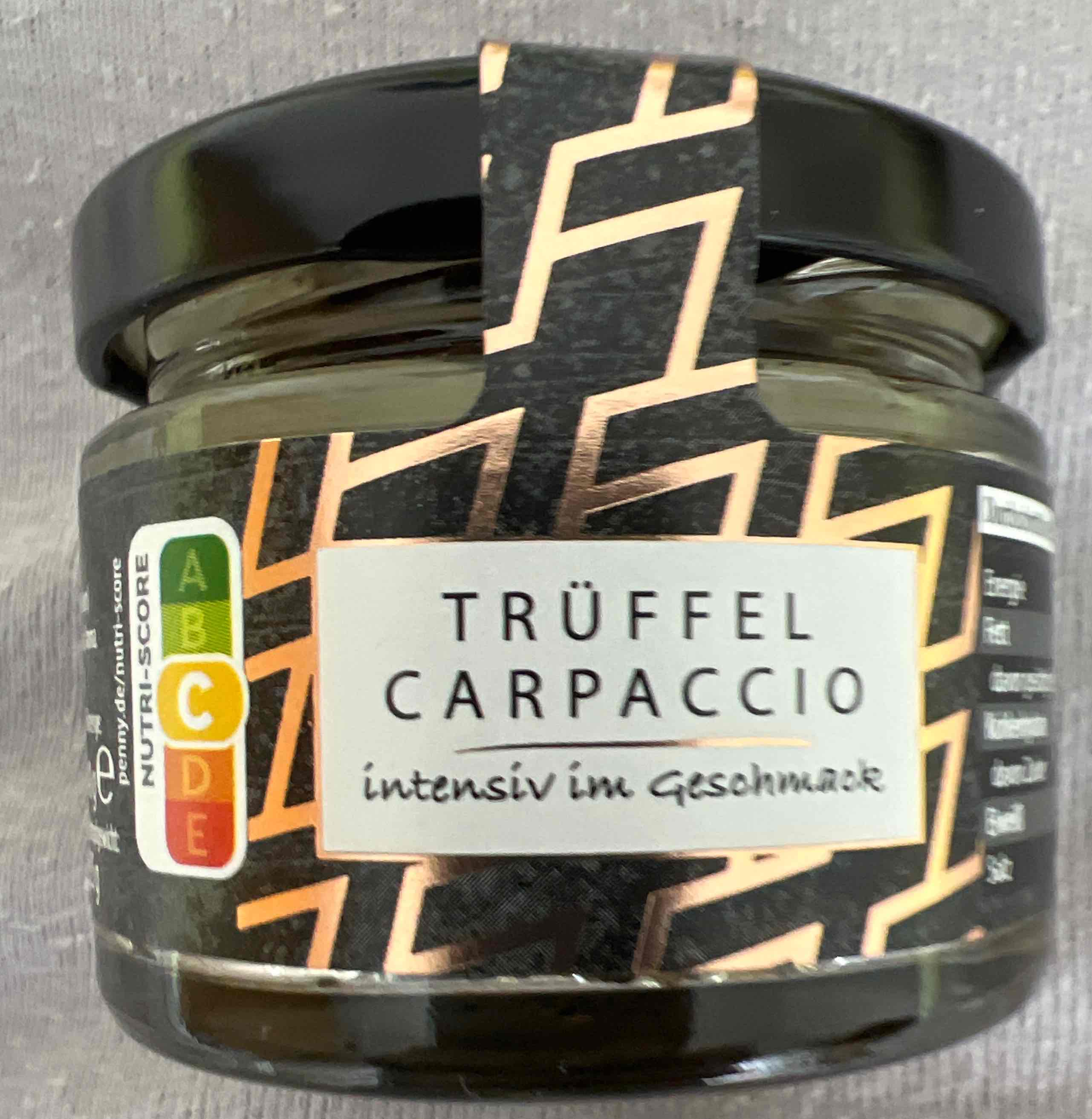 Trüffel Carpaccio