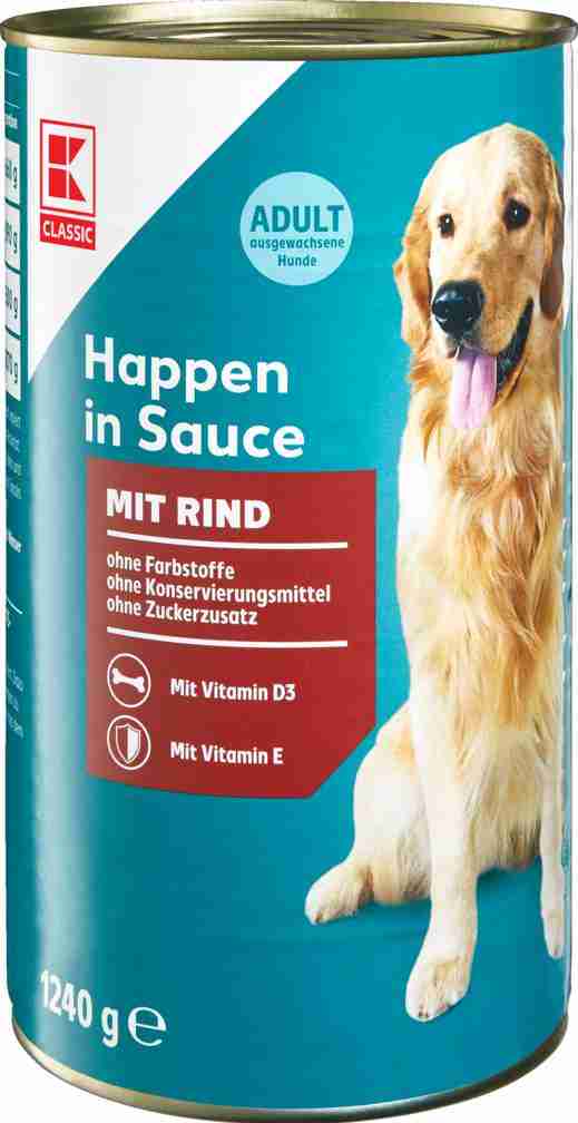Happen in Sauce mit Rind