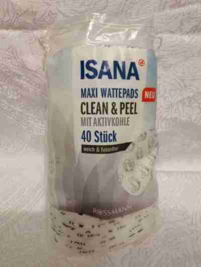Maxi Wattepads Clean & Peel mit Aktivkohle