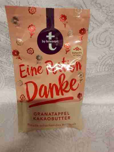 Eine Portion Danke, Granatapfel Kakaobutter
