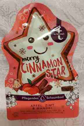 Merry Cinnamon Star, Pflegendes Schaumbad - Apfel, Zimt & Mandel