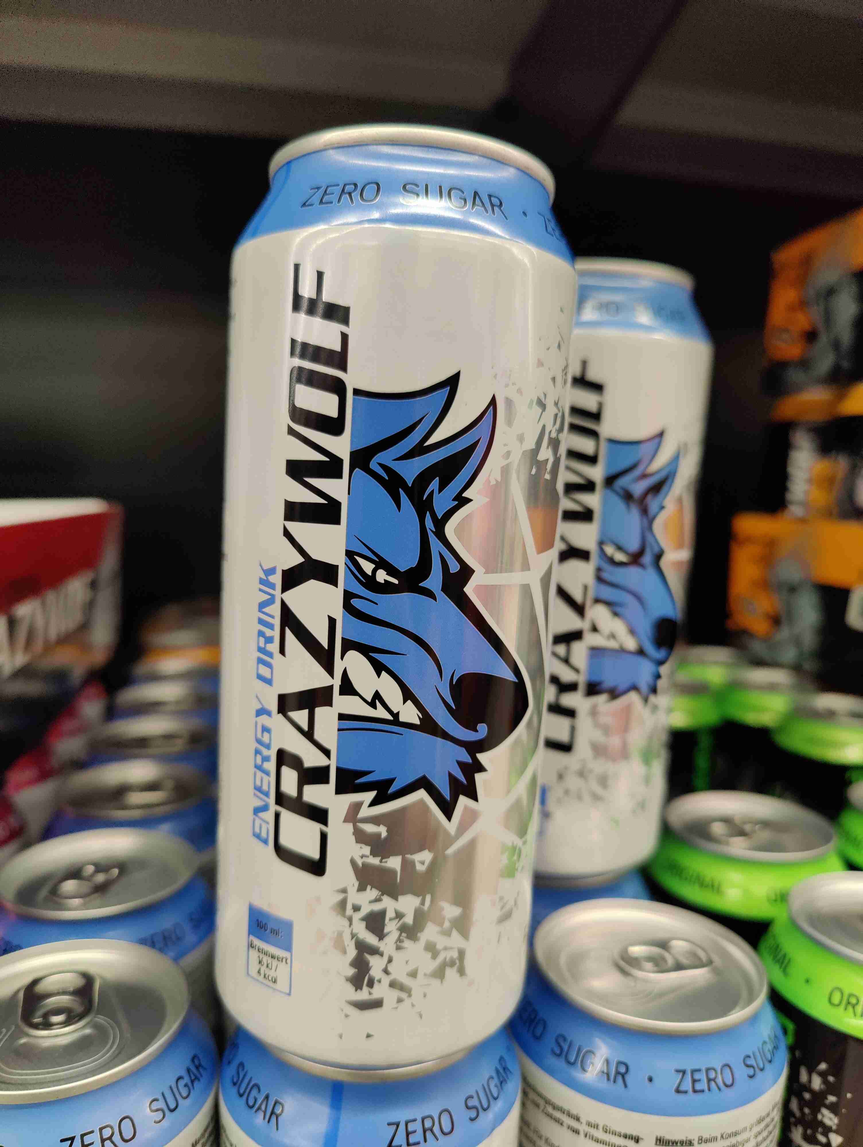 Energy Drink Crazy Wolf