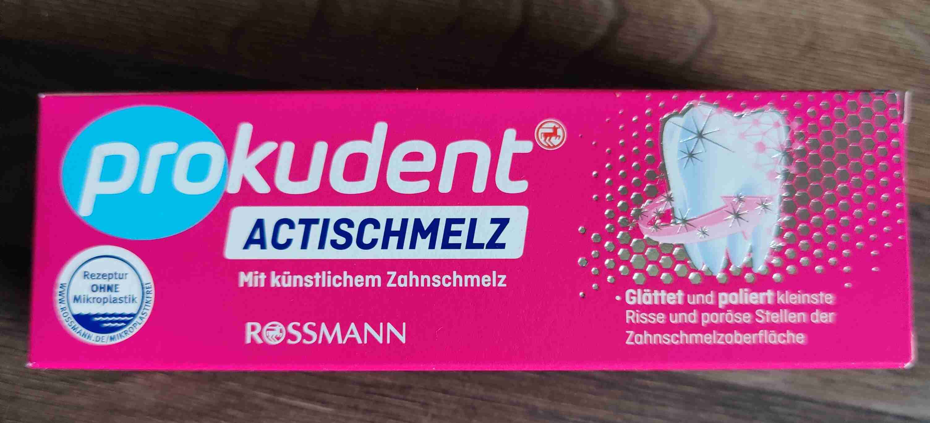 Actischmelz zahncreme