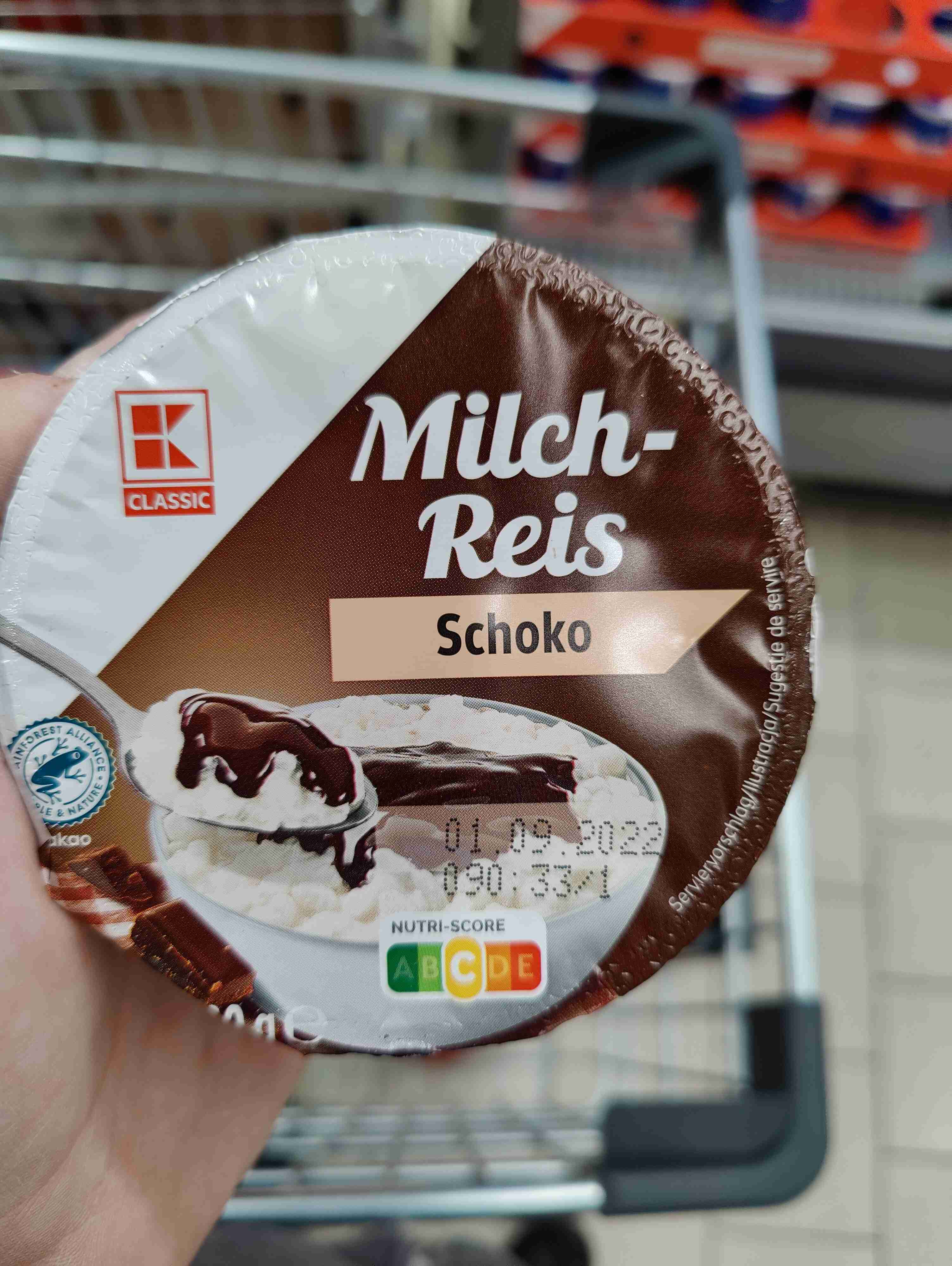 Milch Reis Schoko