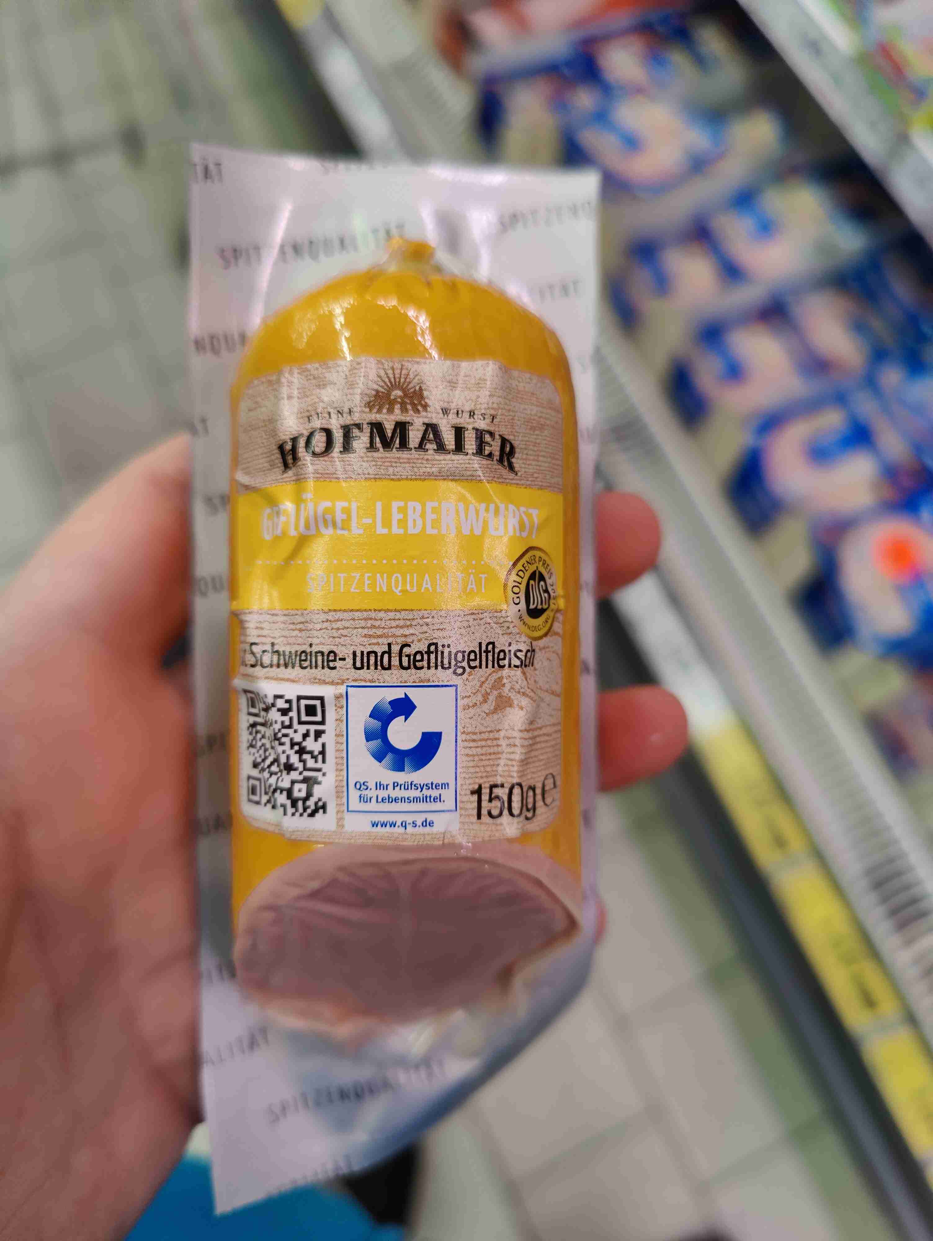 Geflügel Leberwurst 