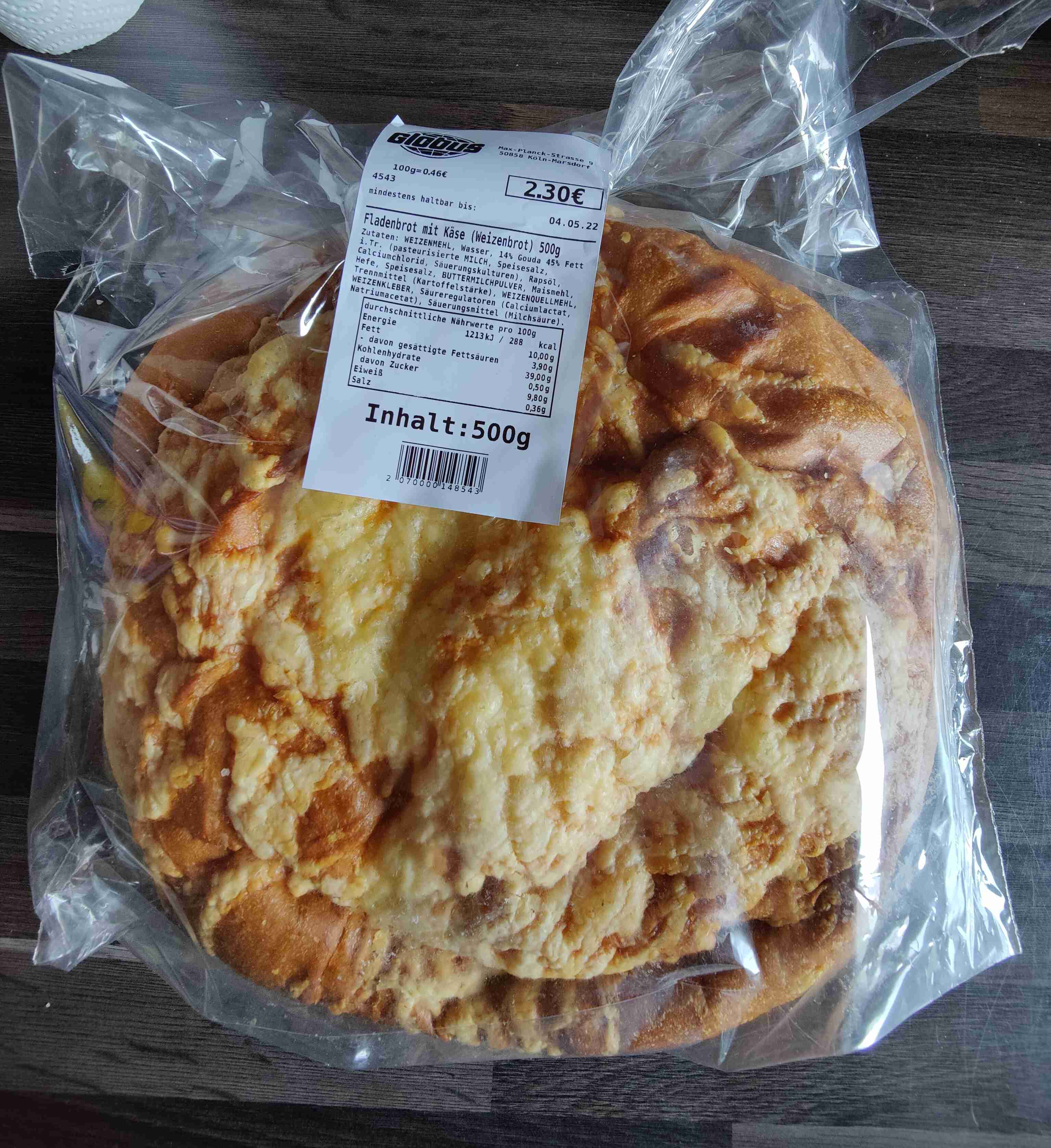 Käsefladenbrot