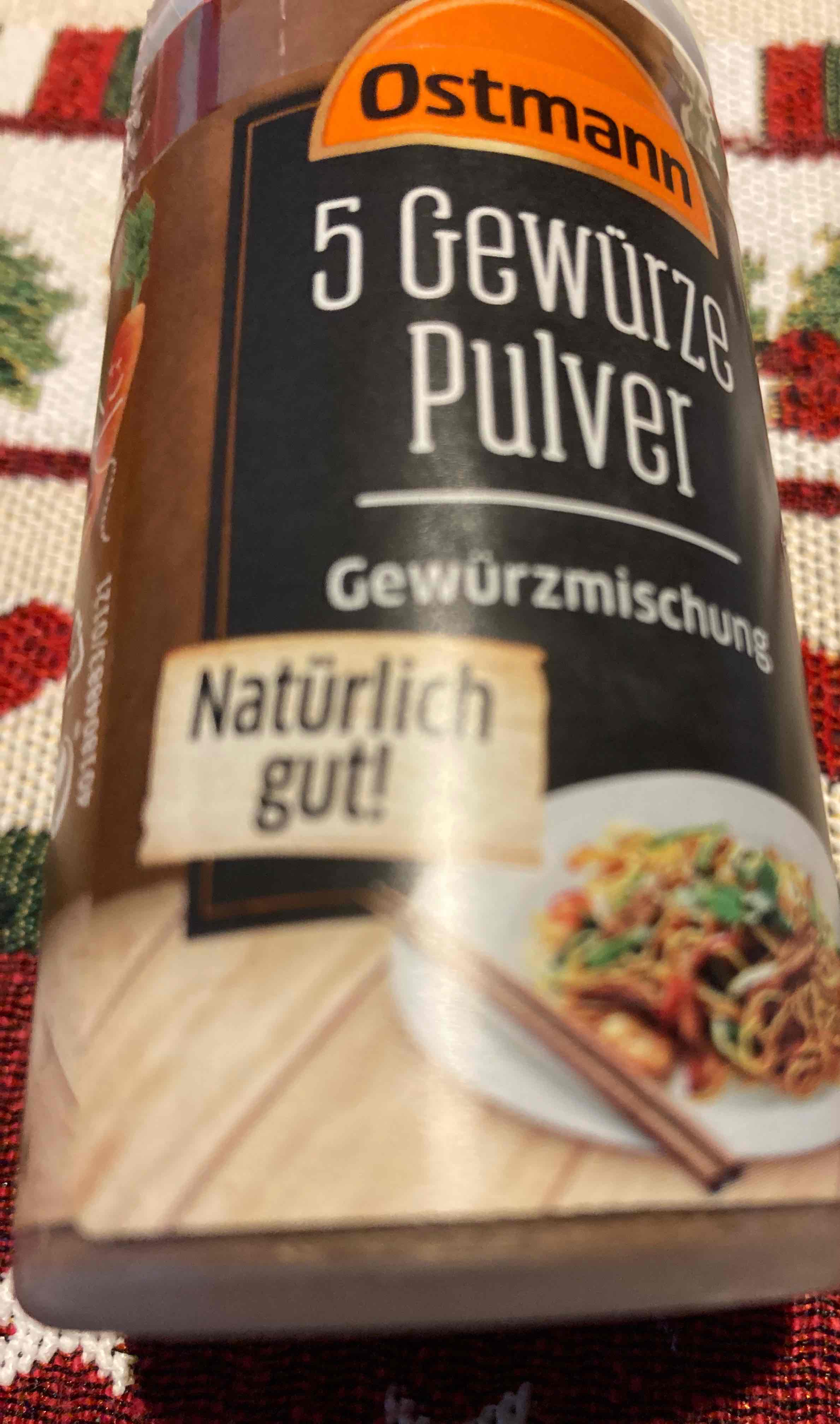 5 Gewüürze Pulver