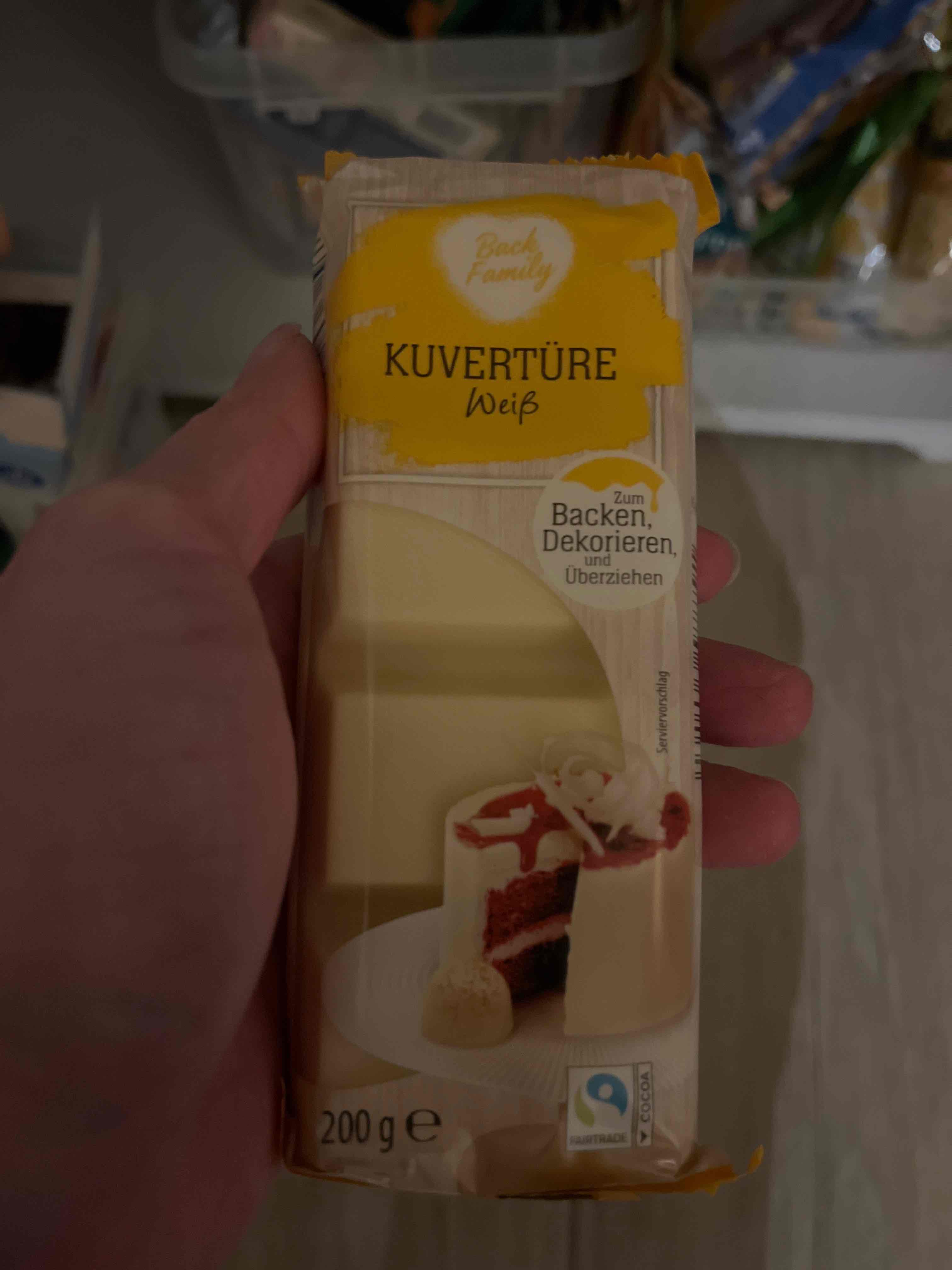 Kuvertüre weiss
