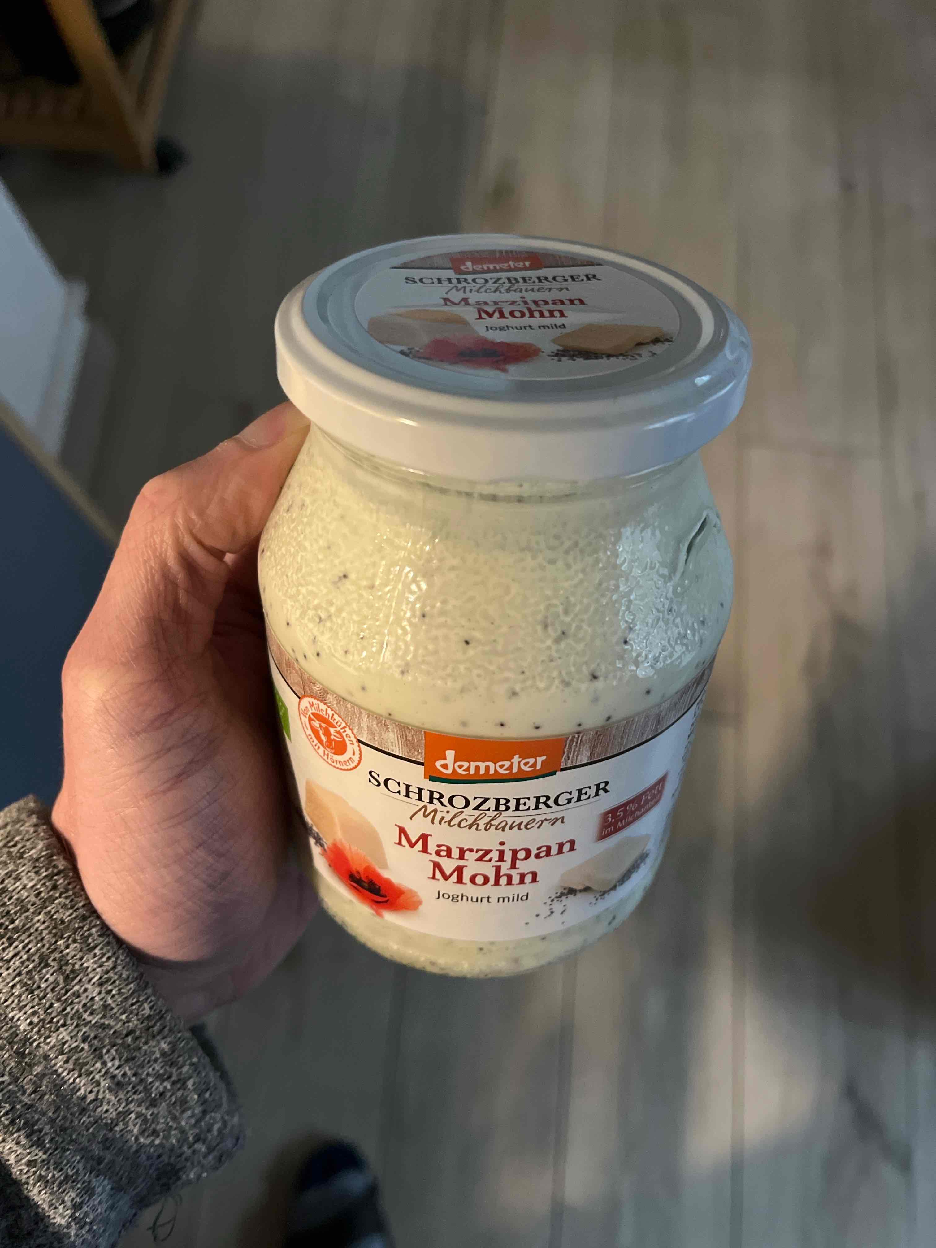 Marzipan Mohn joghurt
