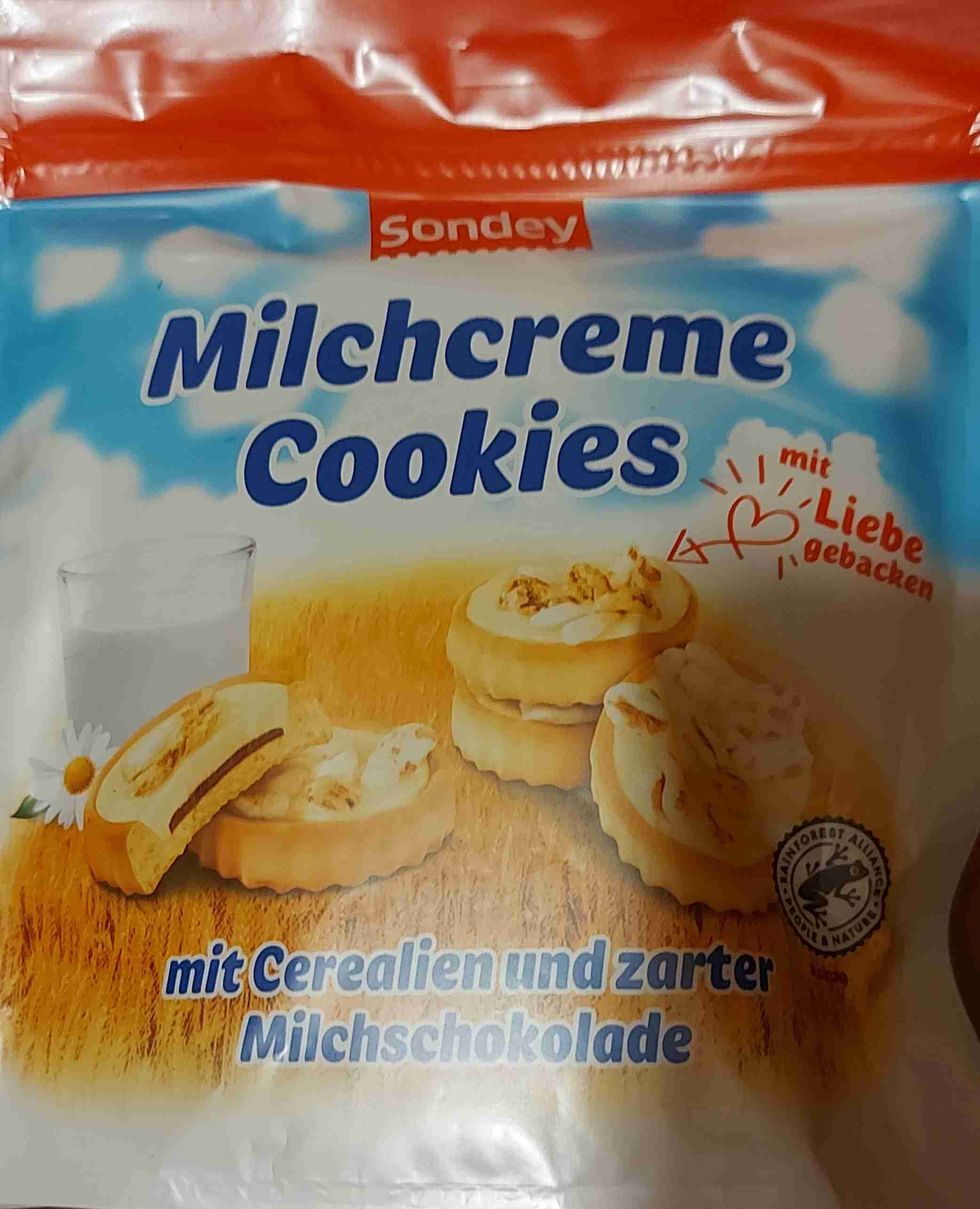 Milchcremecookies