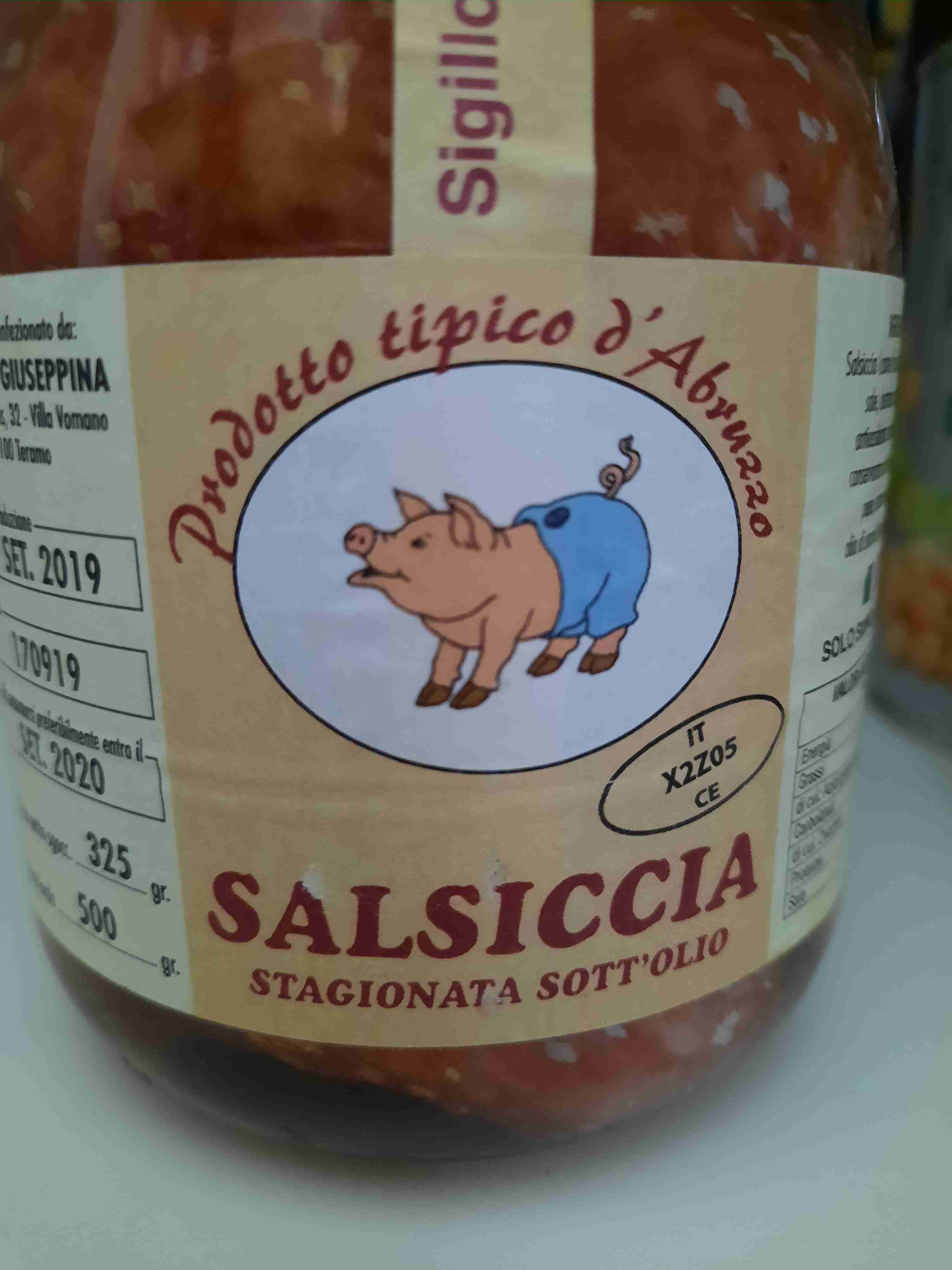 Salsiccia in Öl