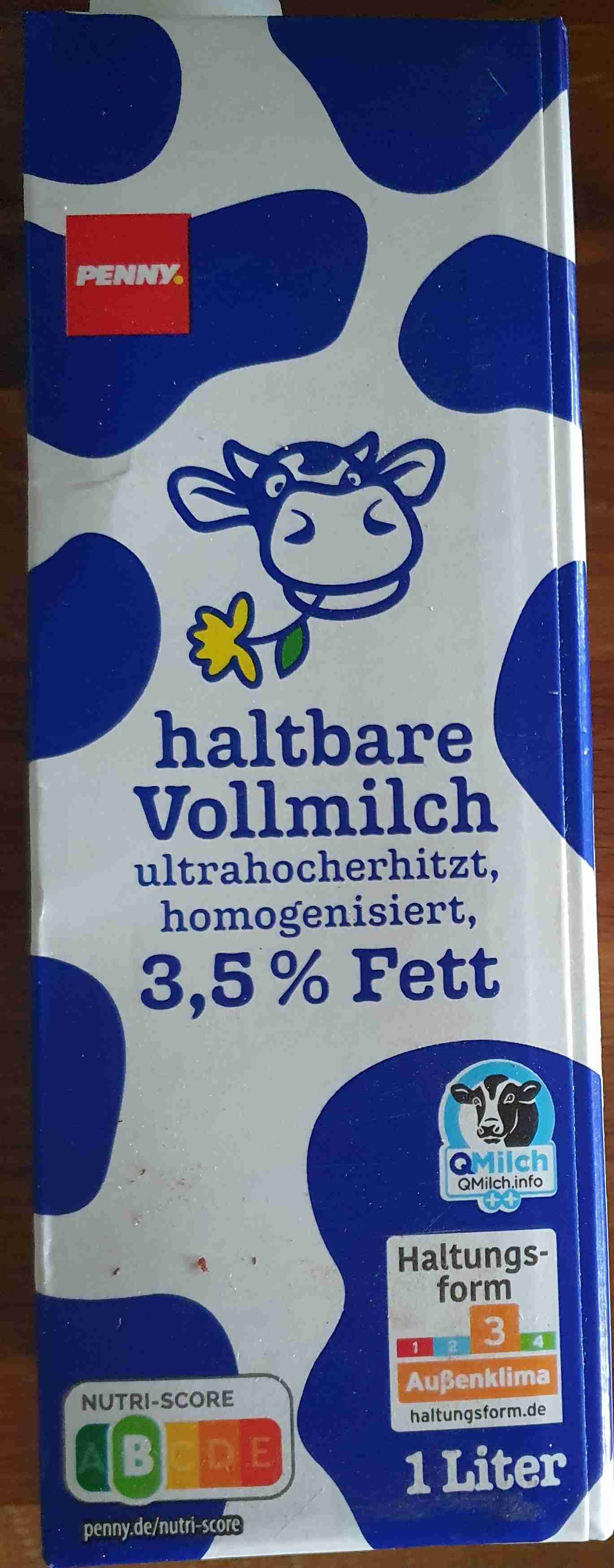 haltbare Vollmilch