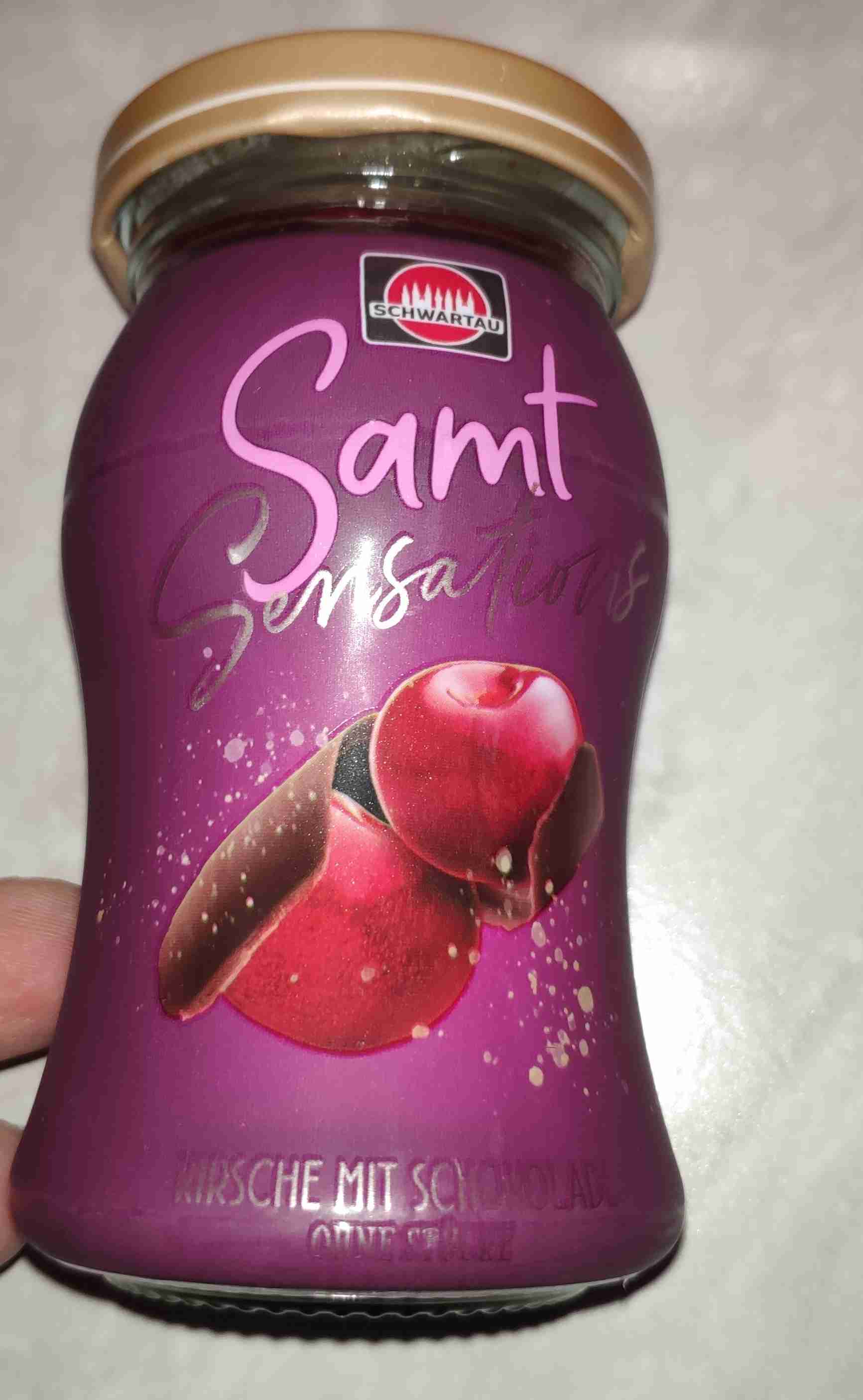 Samt Sensation Kirsch mit Schokolade 