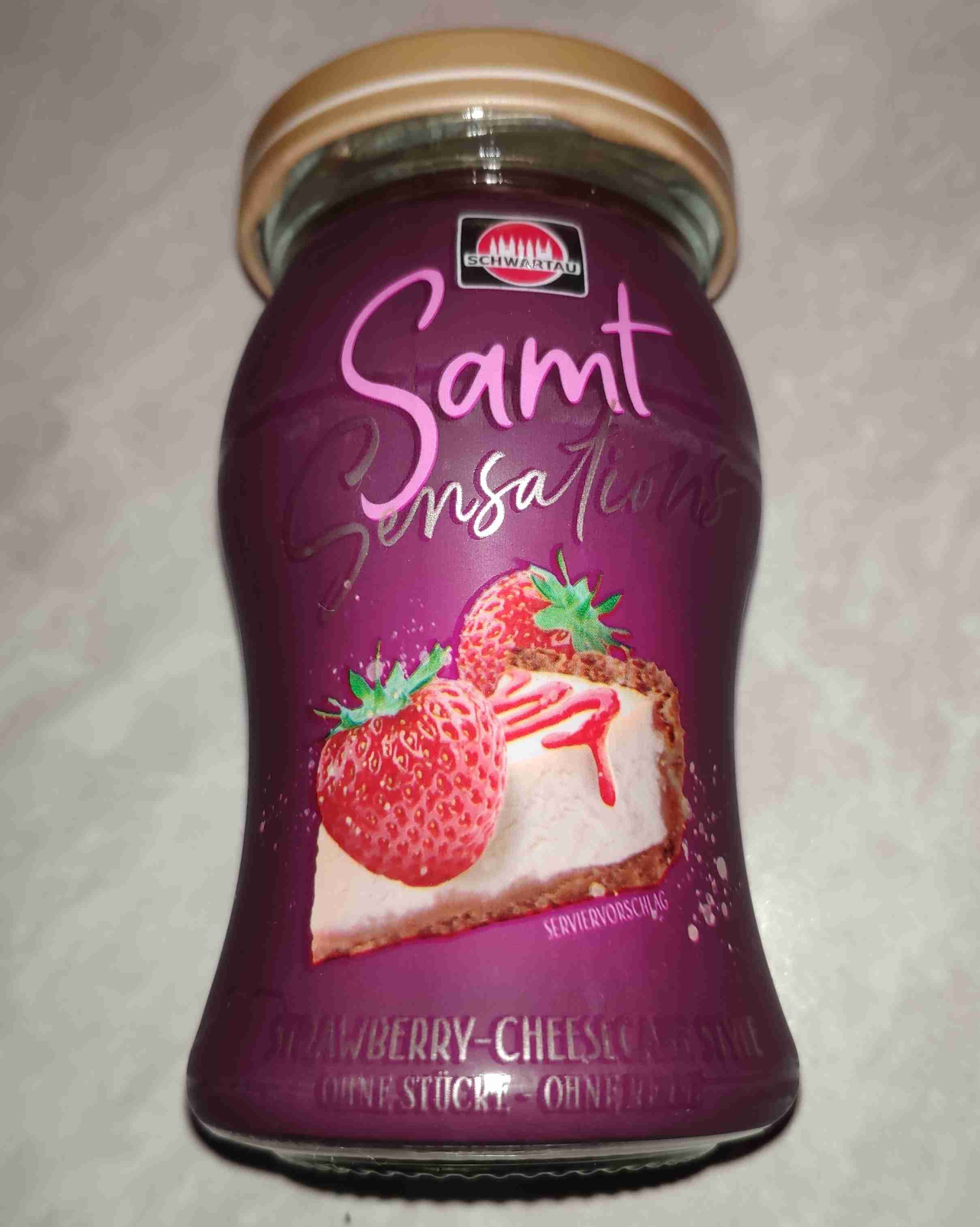 Samt Sensation Strawberry Cheesecake 