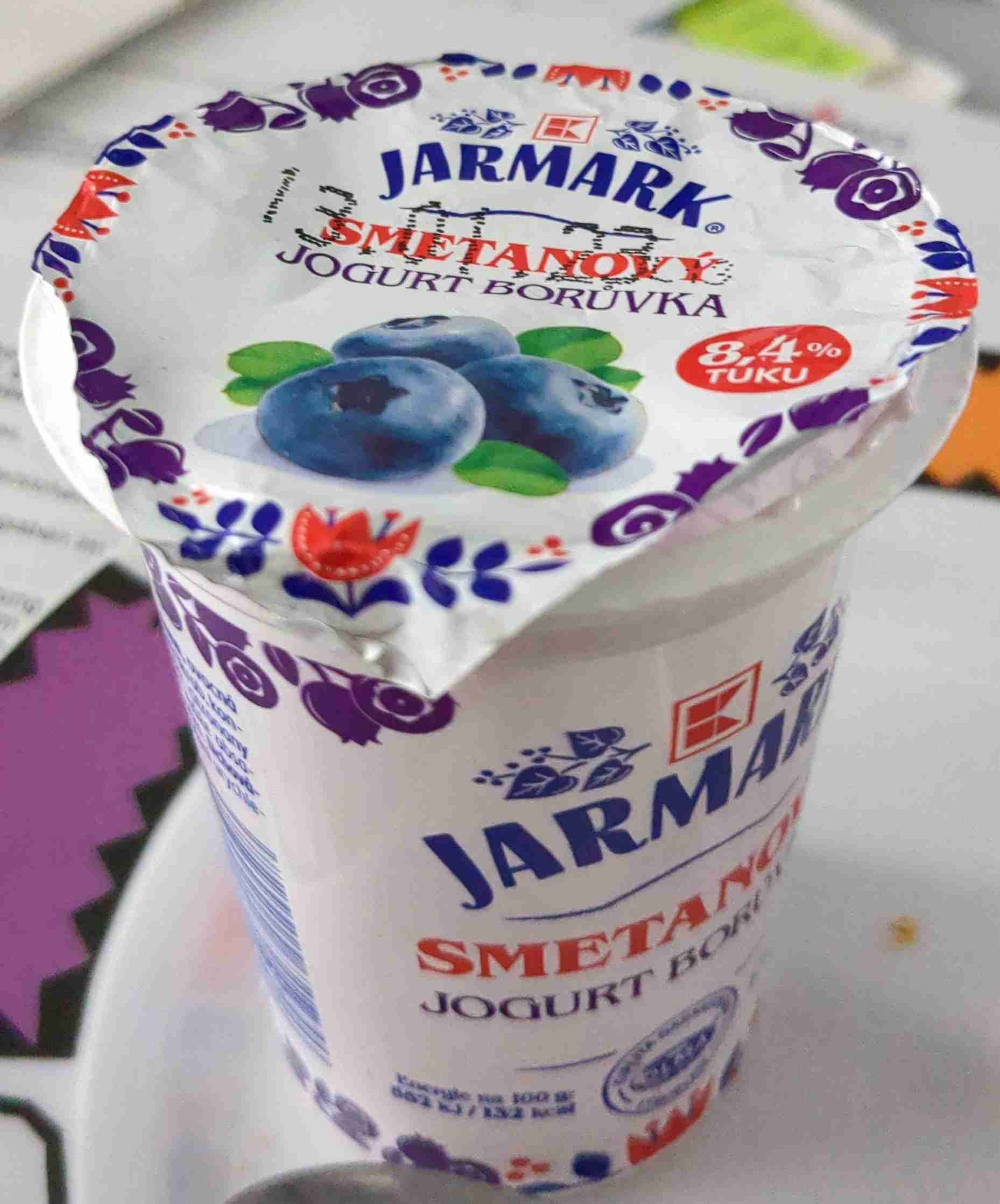 Smetanovy Joghurt Boruvka