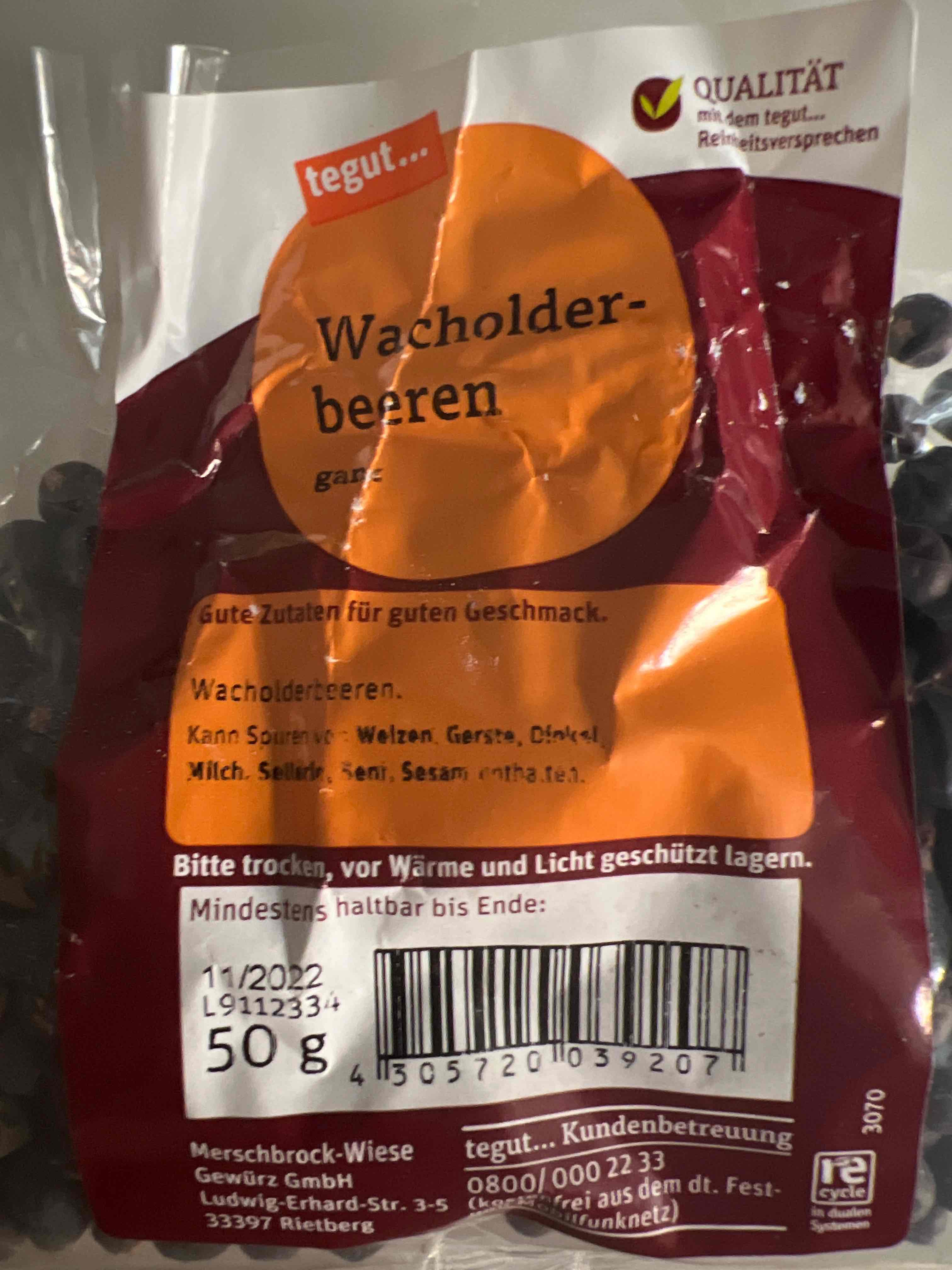 Wacholderbeeren