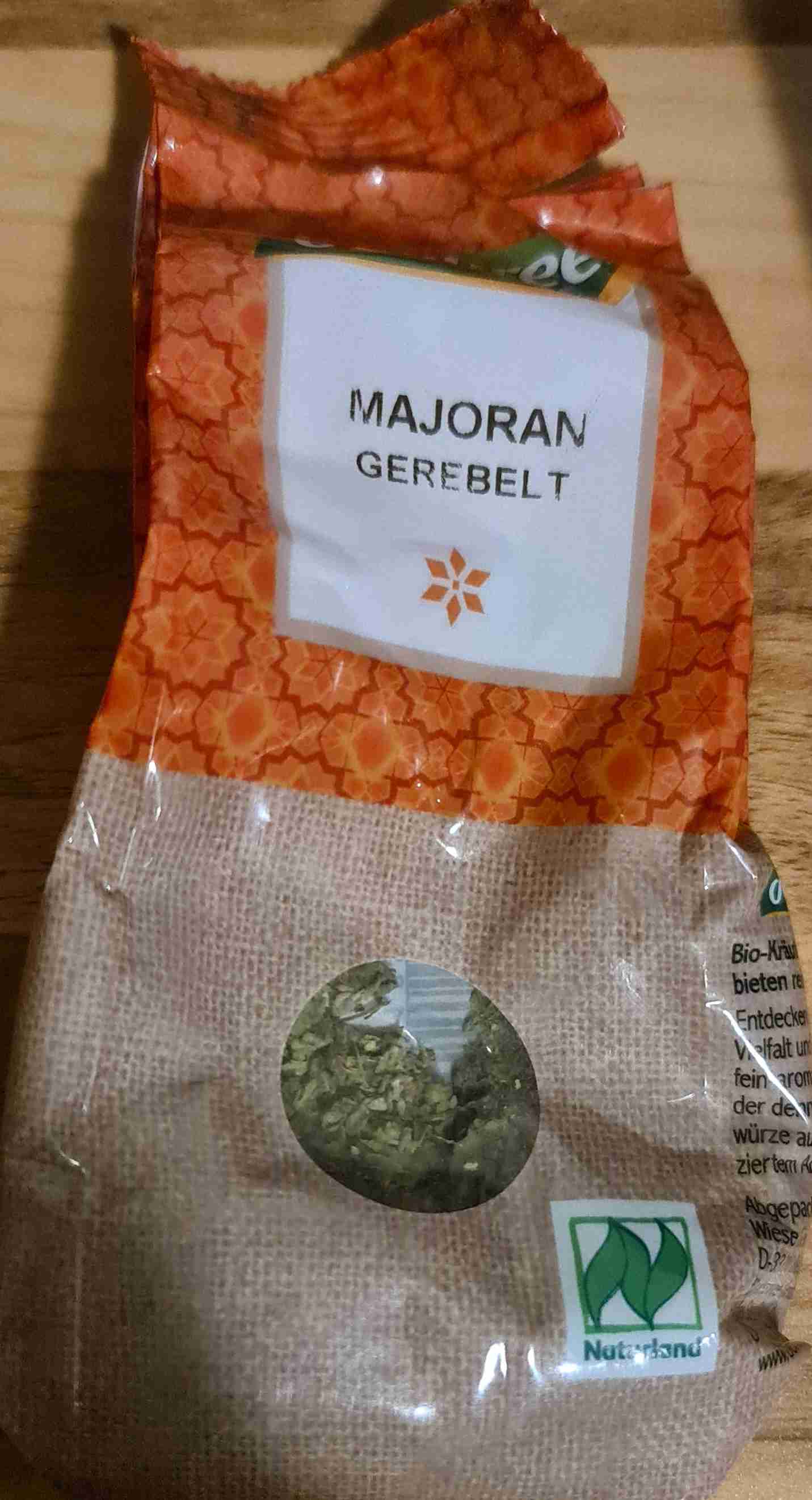 Majoran gerebelt