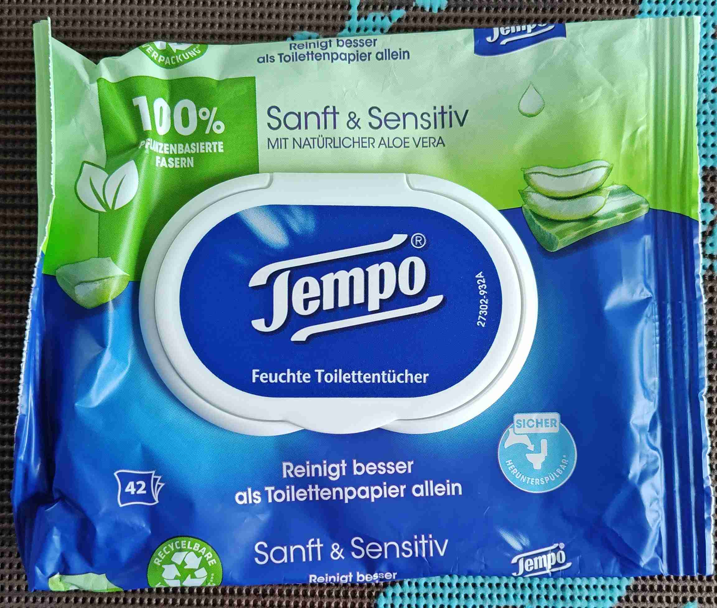 Feuchte Toilettentücher, Sanft & Sensitive 