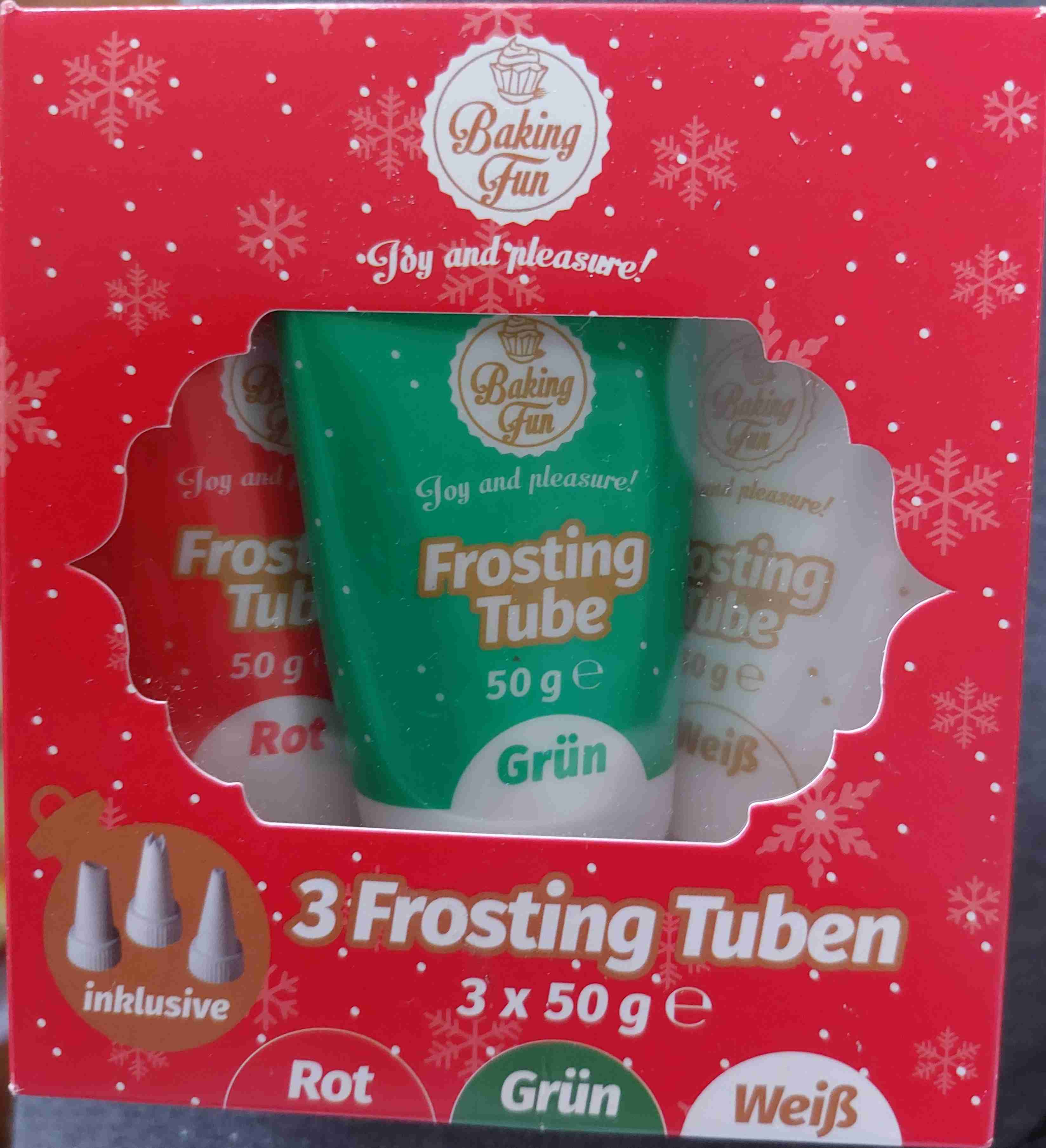 3 Frosting Tuben