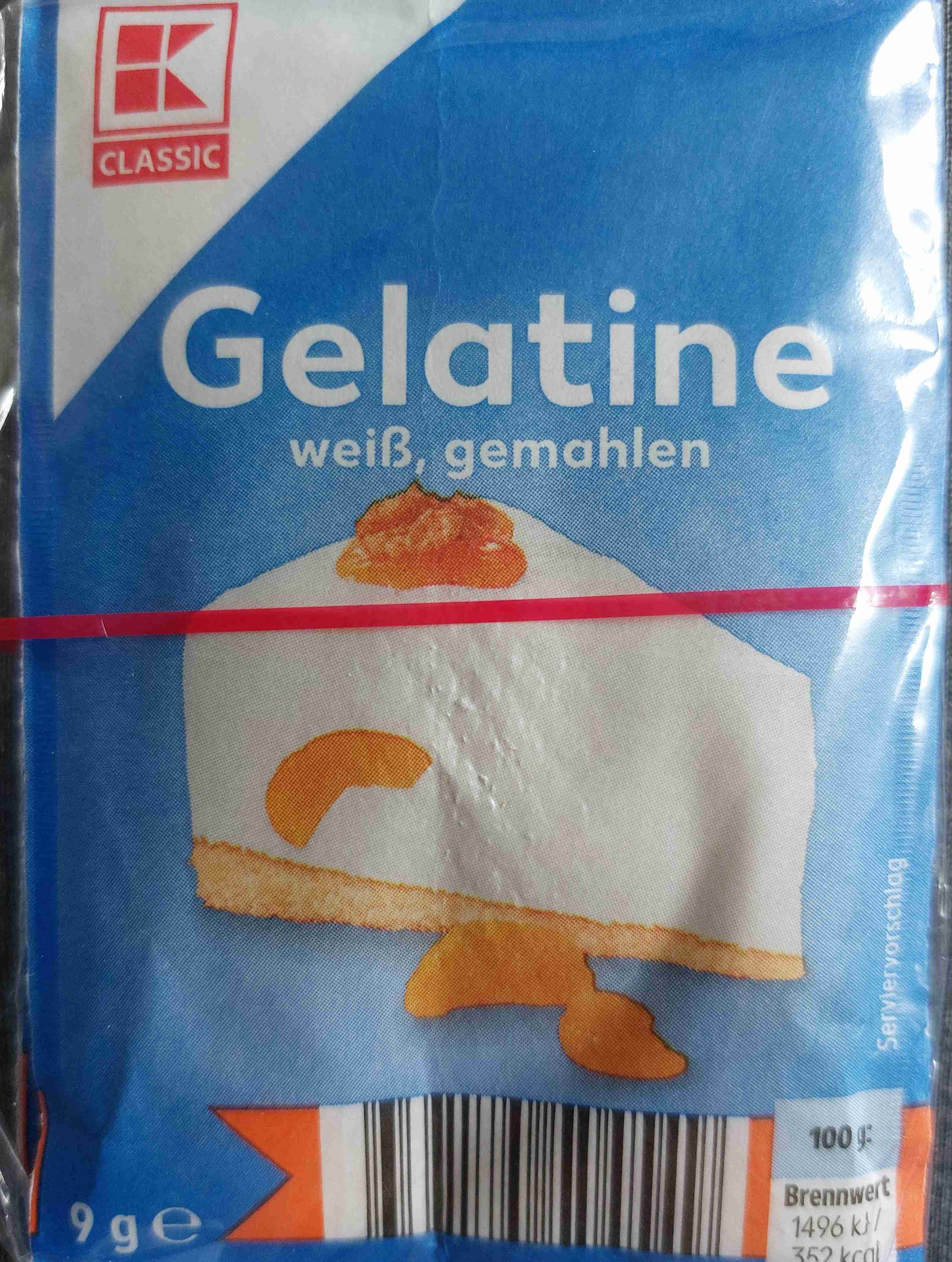 Gelatine weiß, gemahlen 