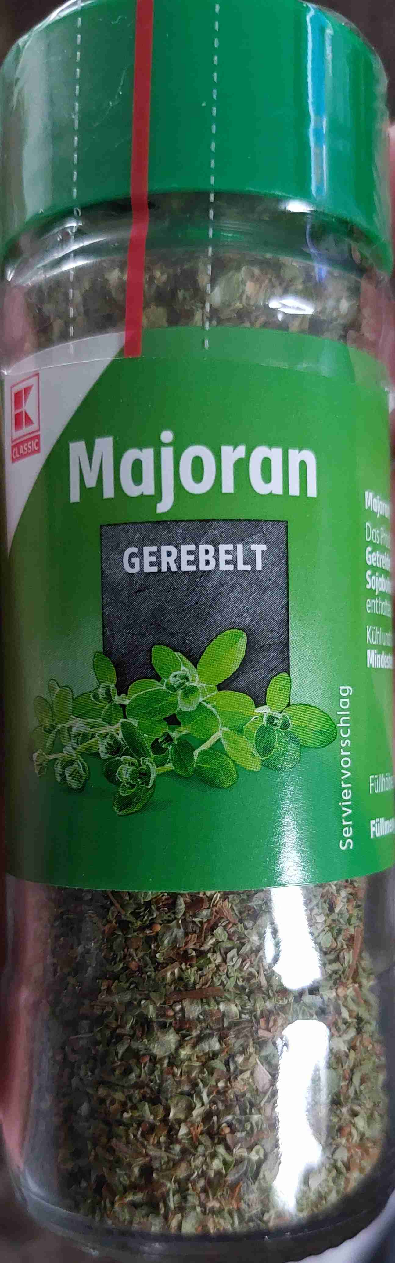 Majoran gerebelt