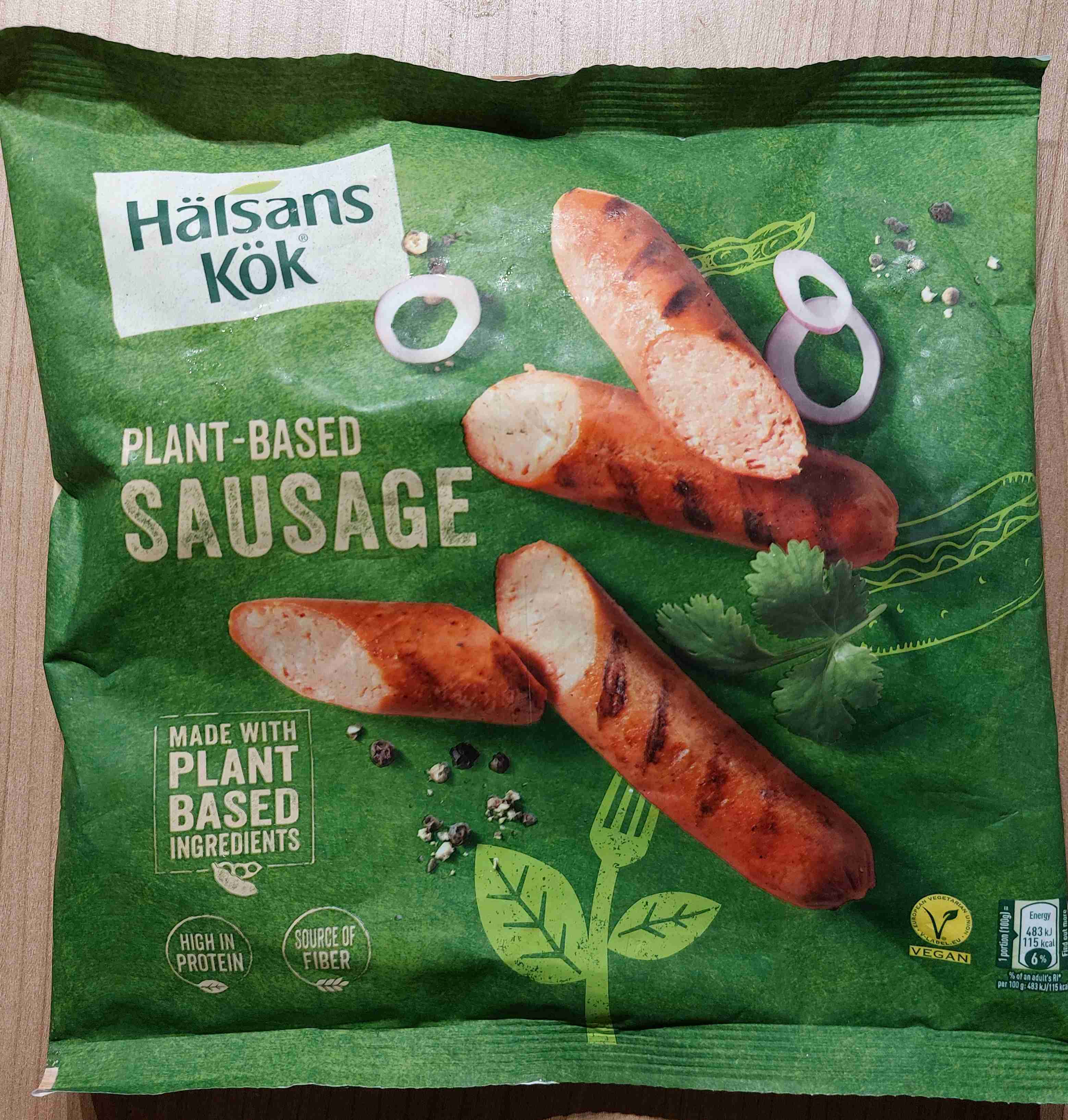 Plant based sausage