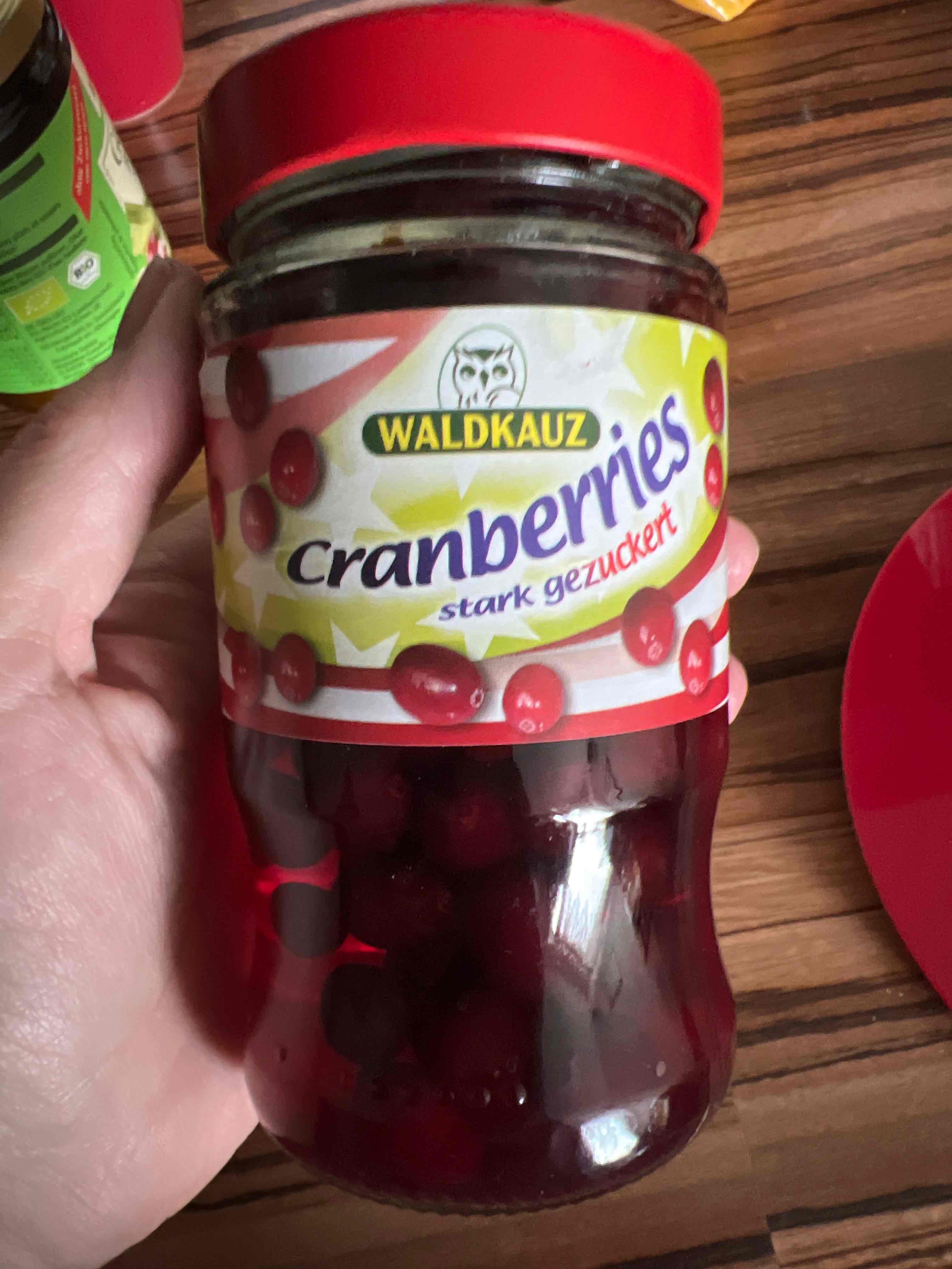 Cranberries gezuckert