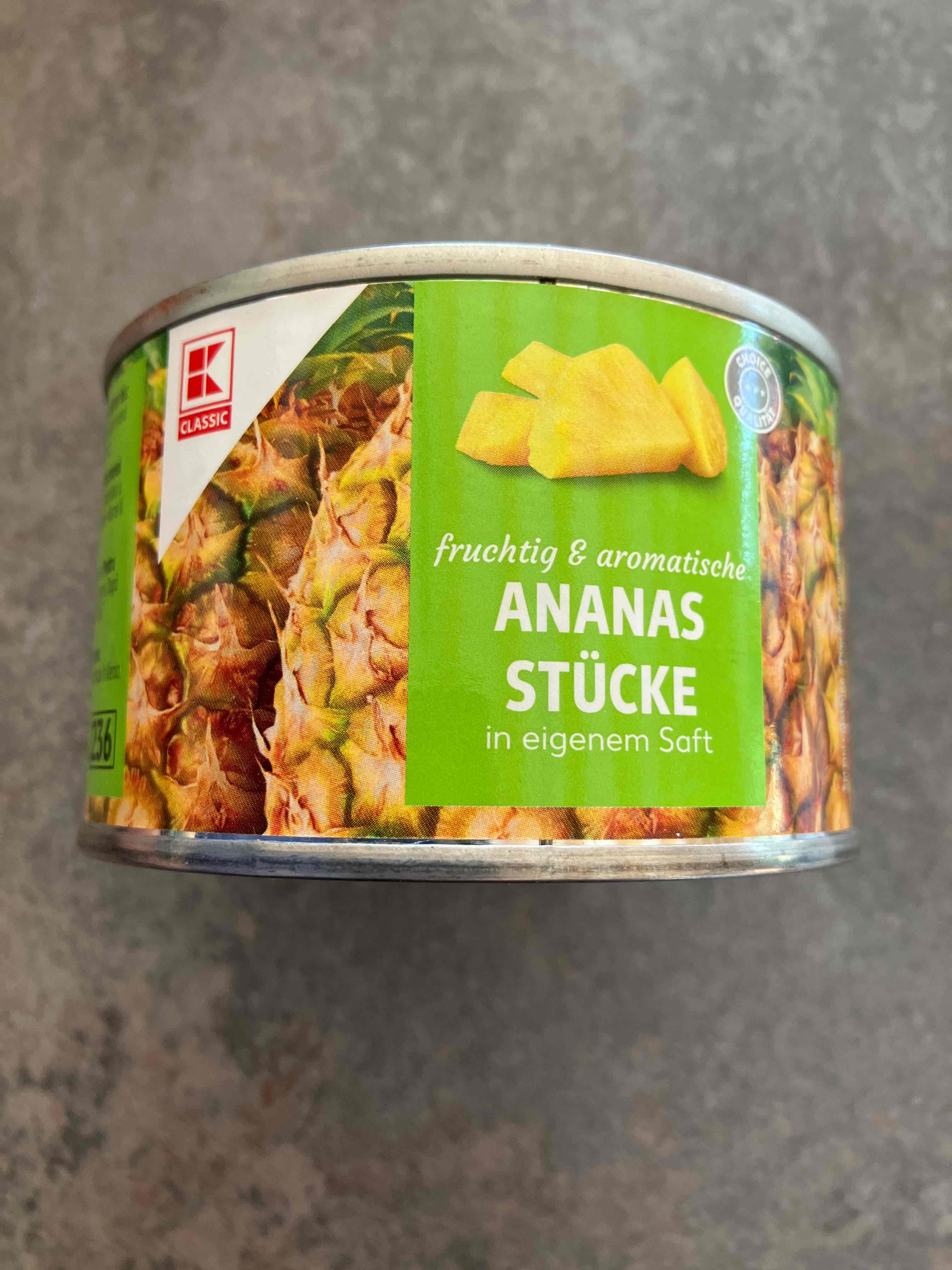 Ananas Stücke 