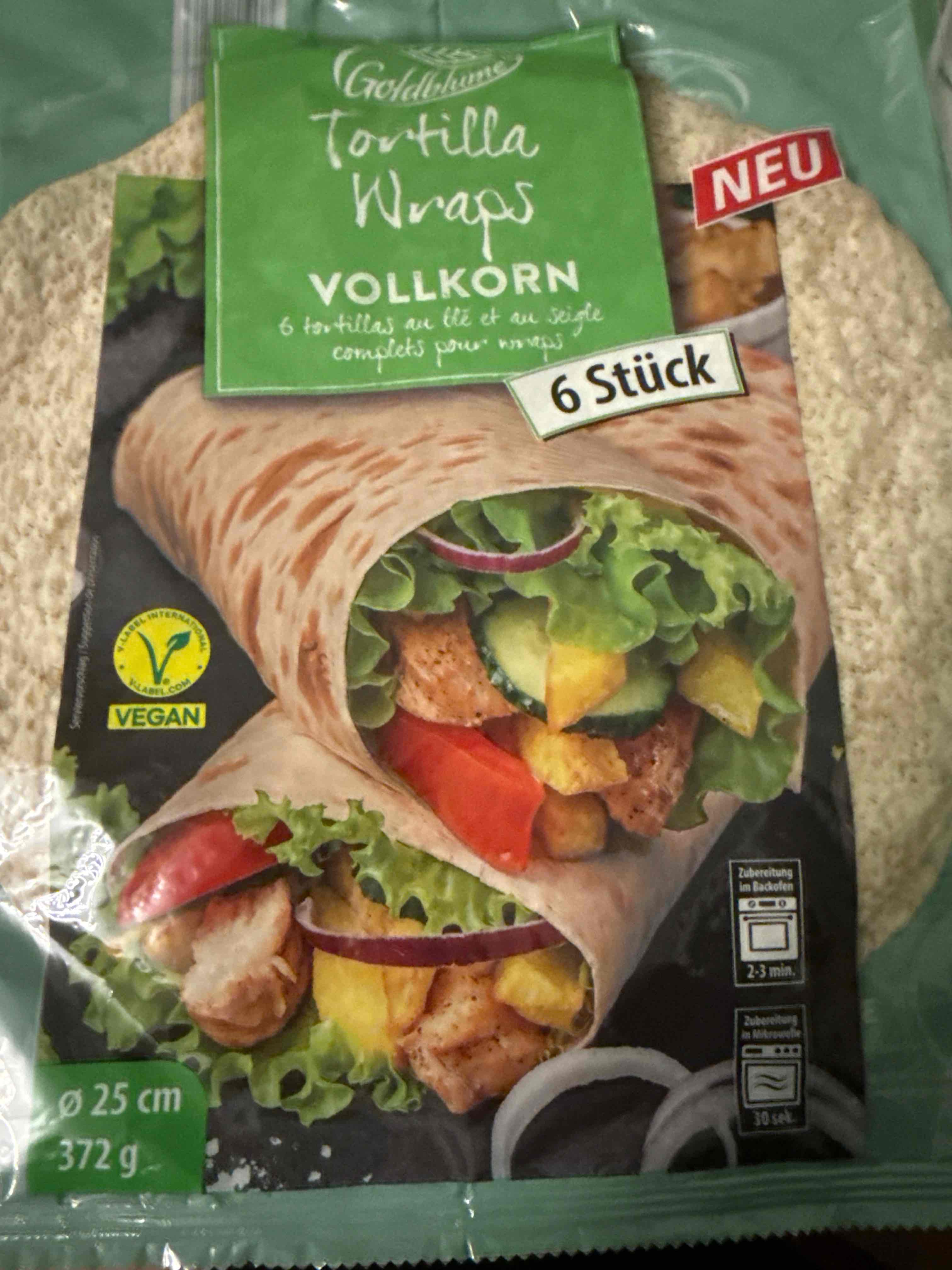 Tortilla Wraps Vollkorn