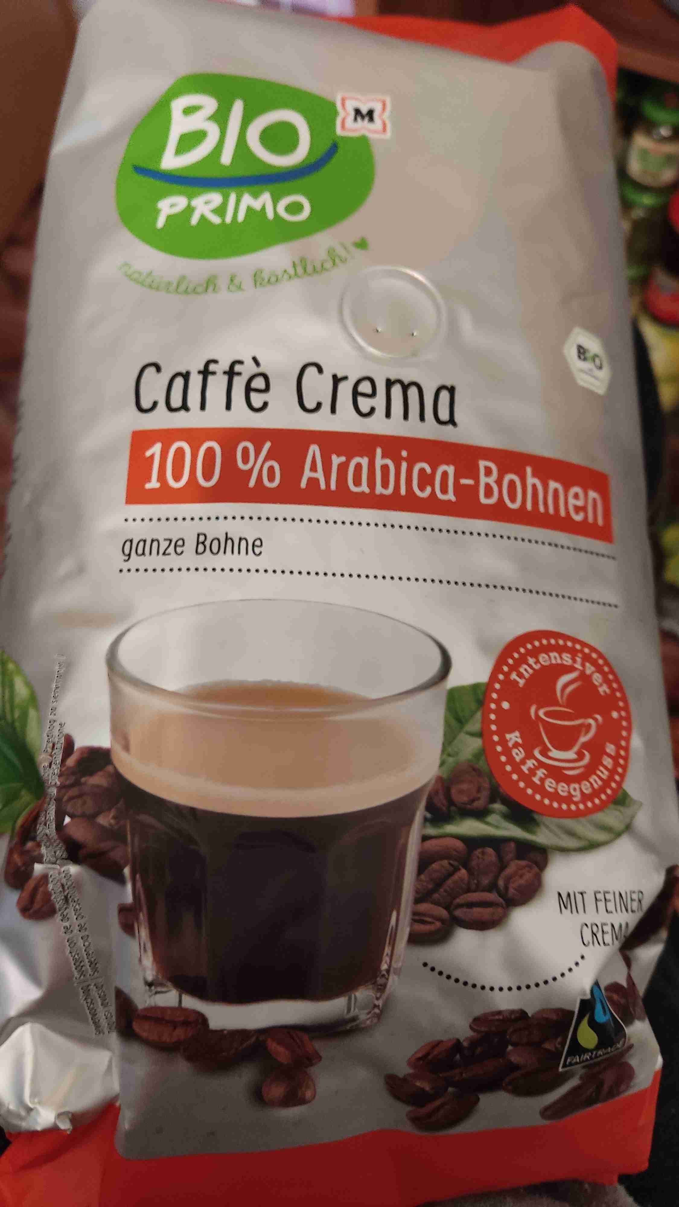 Arabica-Bohnen Caffe Crema