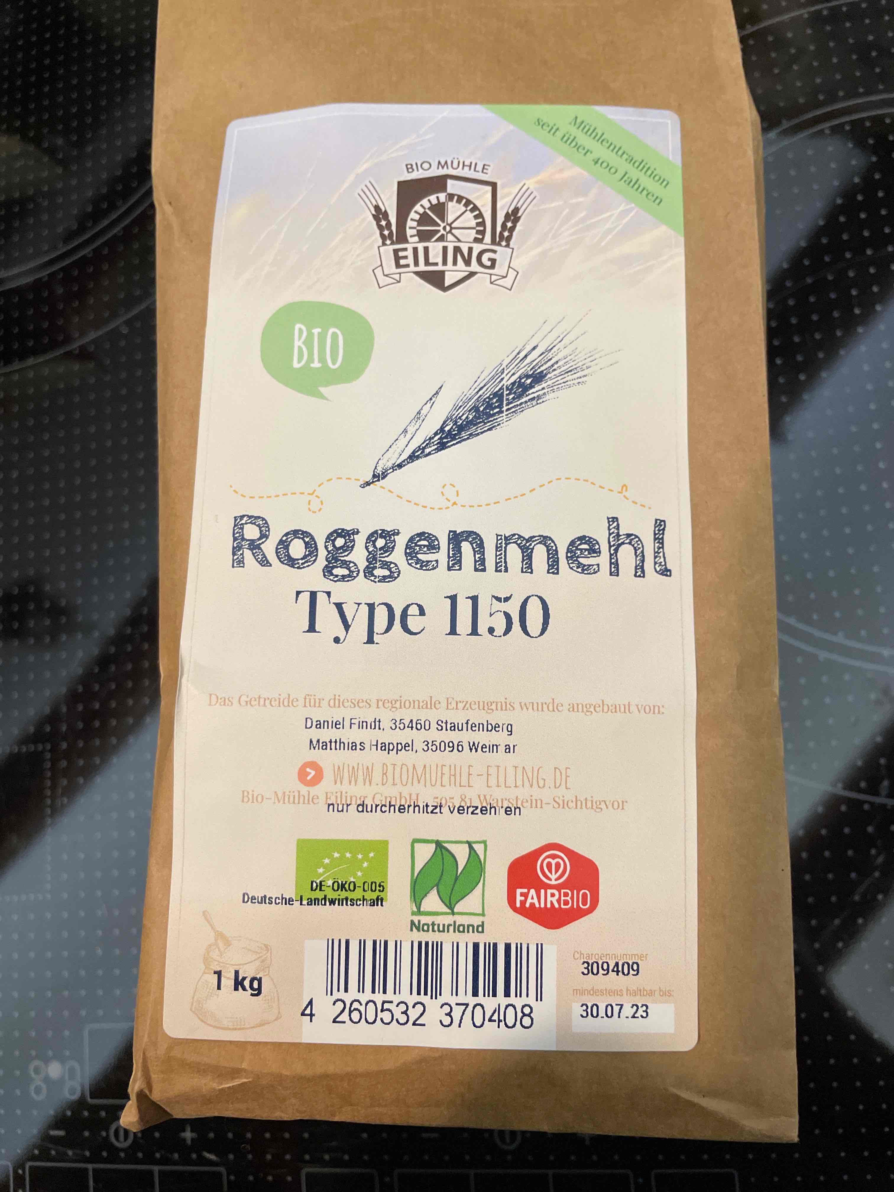 Bio Roggenmehl