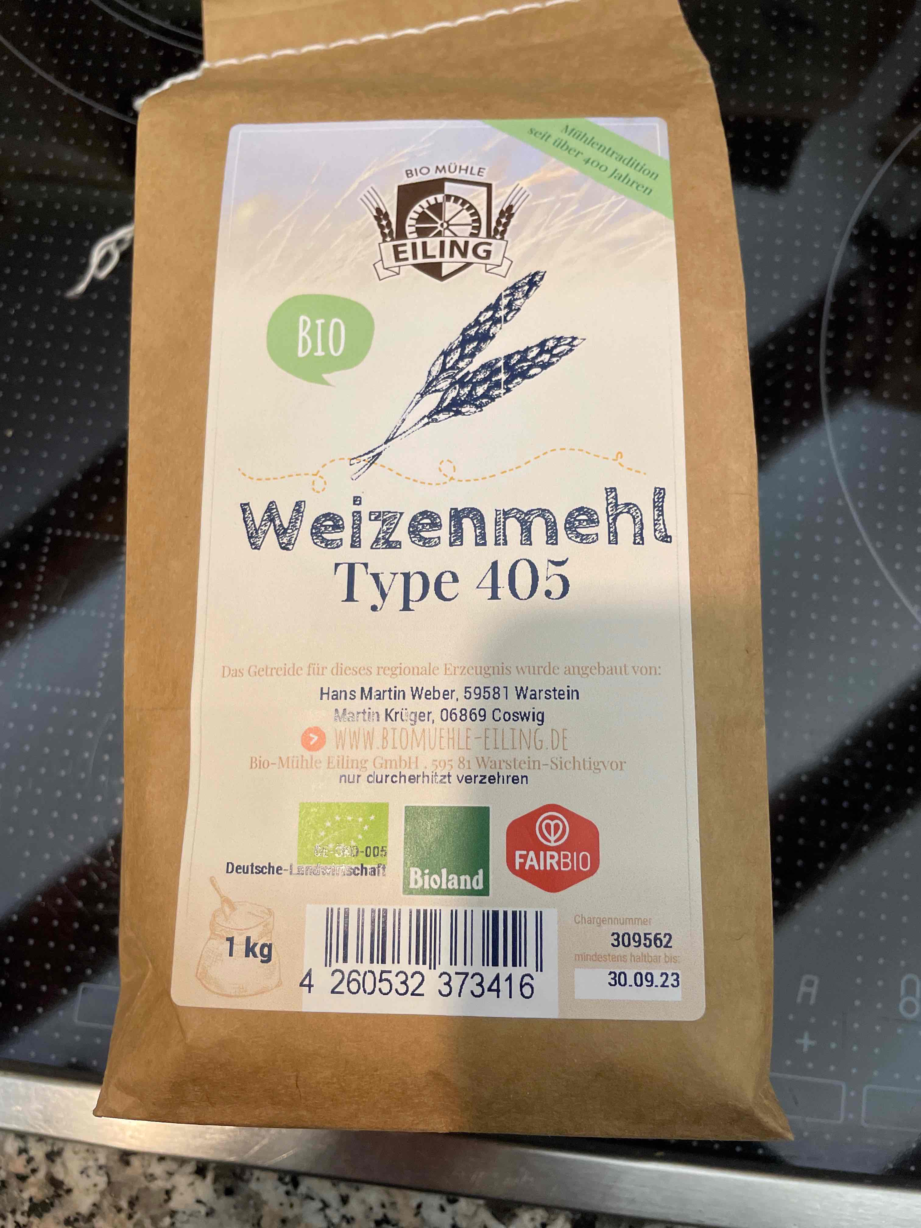 Bio Weizenmehl 405