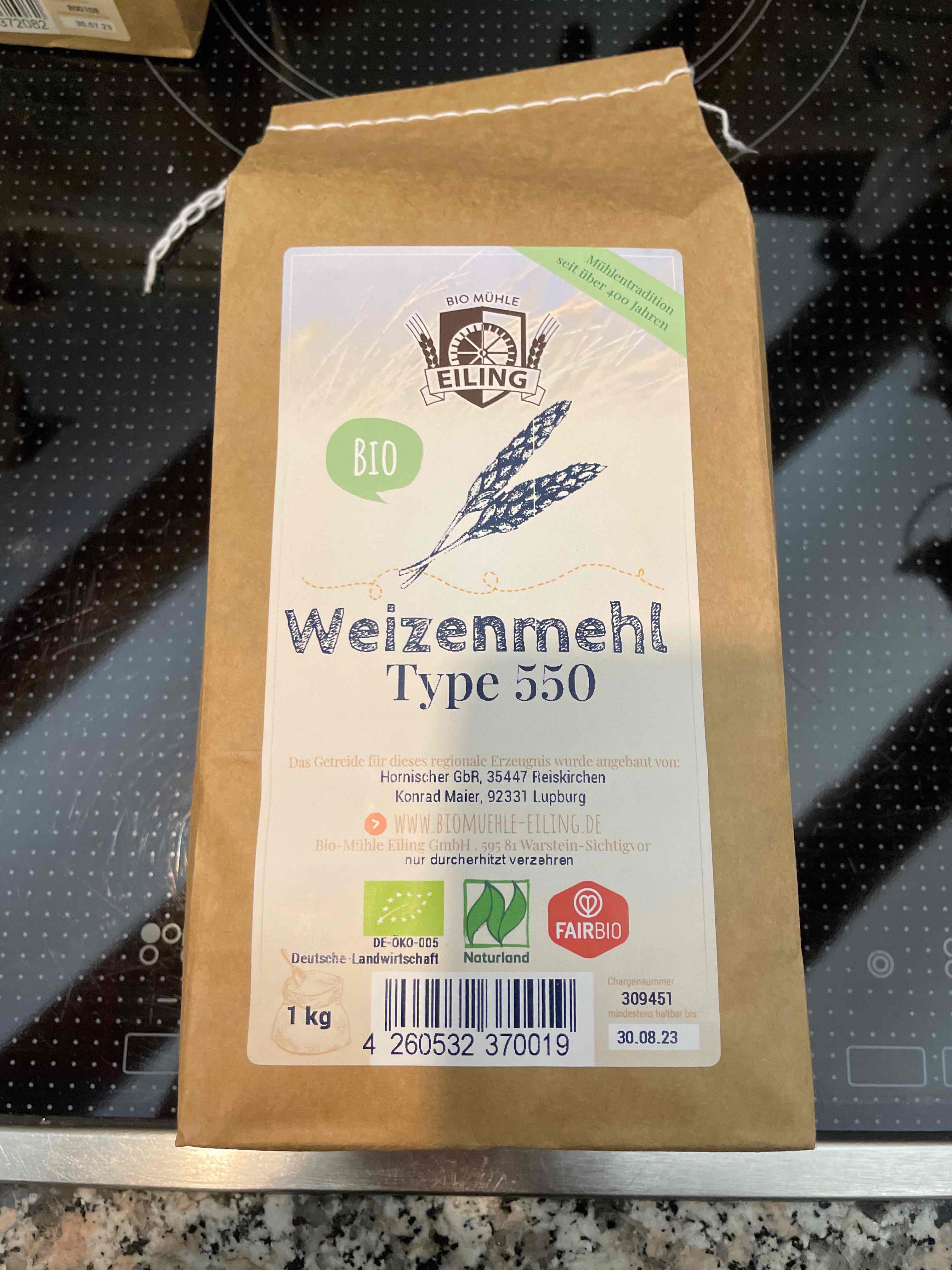 Bio Weizenmehl 550