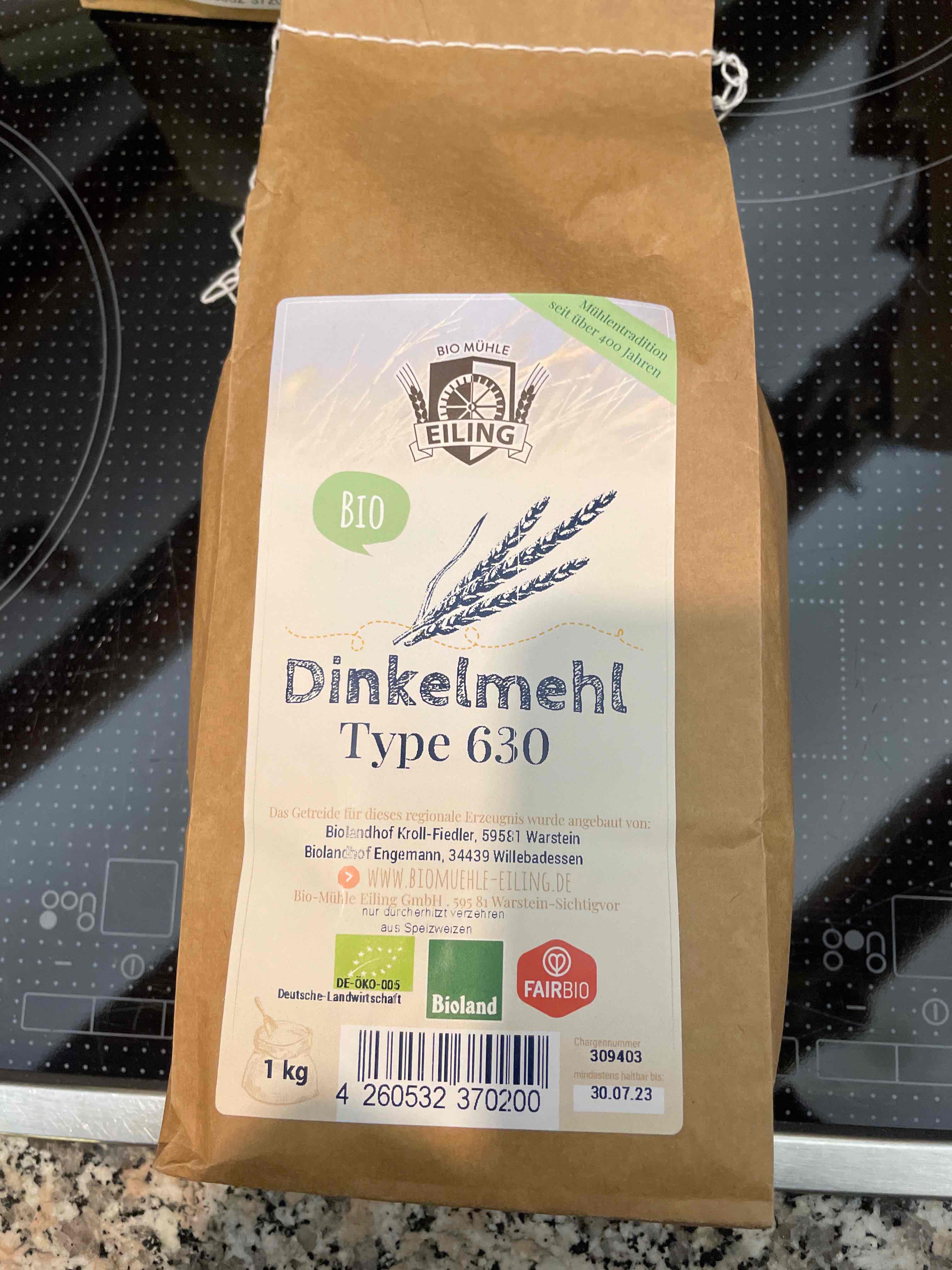 Bio Dinkelmehl 630