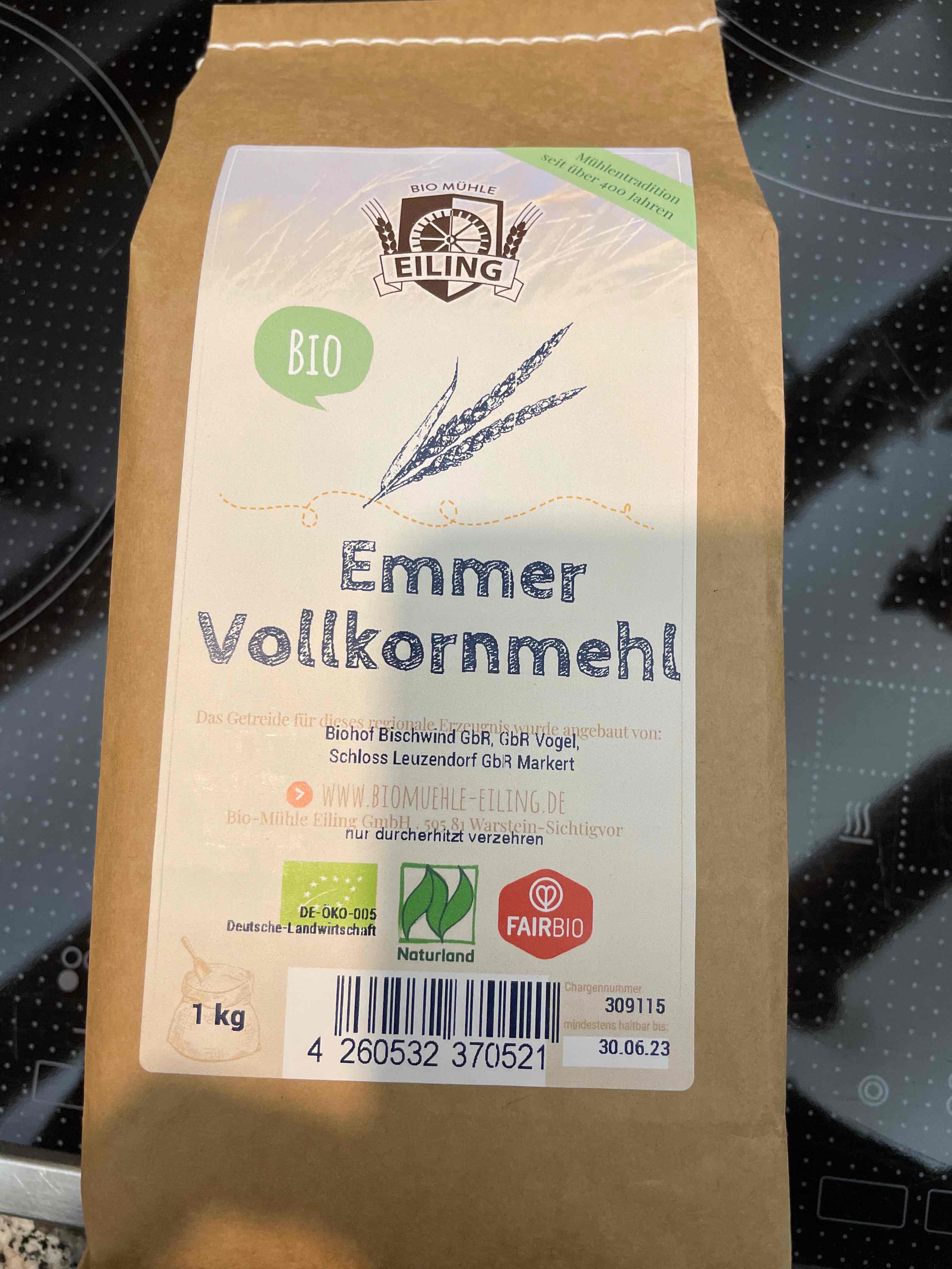 Bio Emmer Vollkornmehl