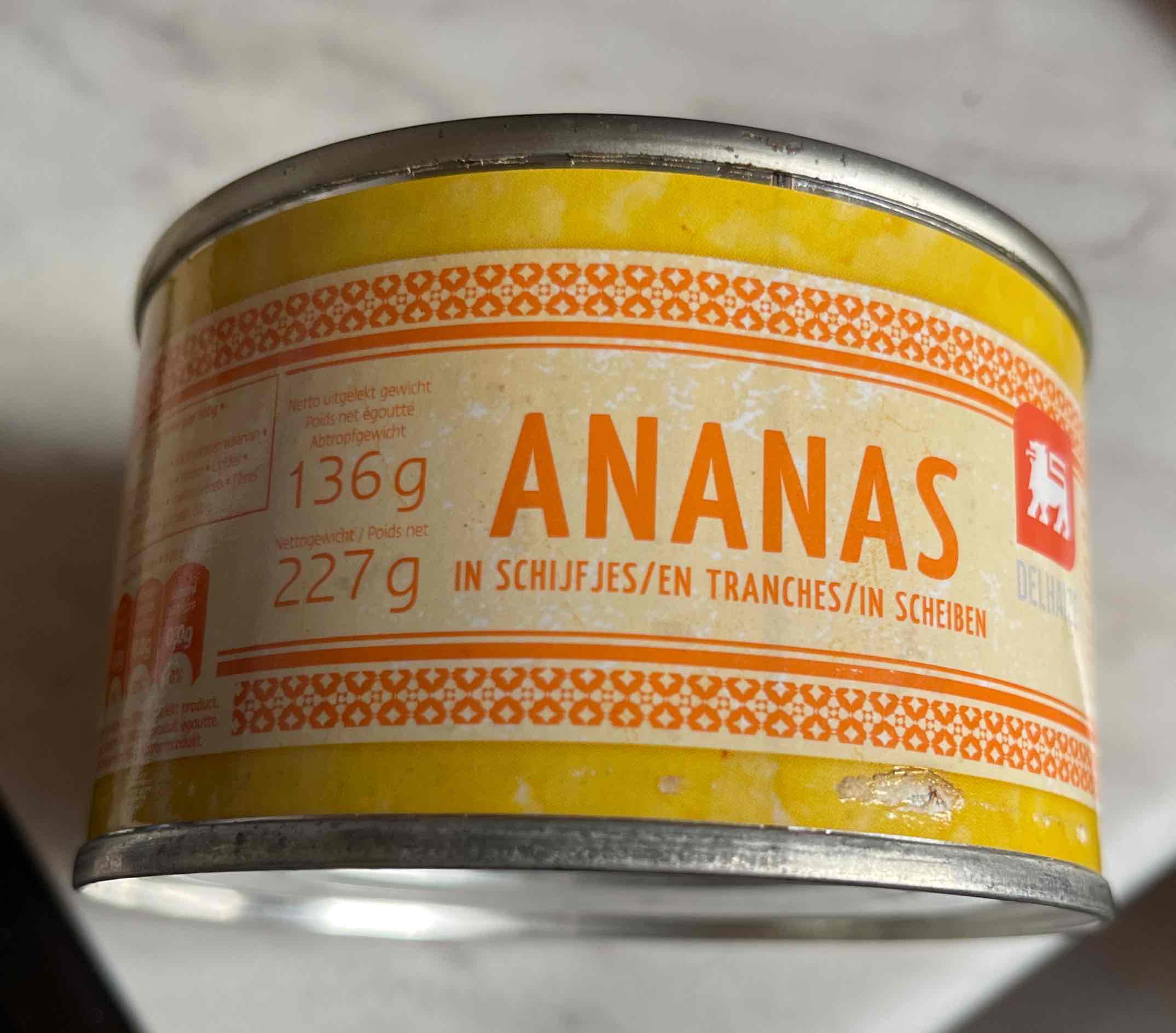 Ananas in Scheiben 