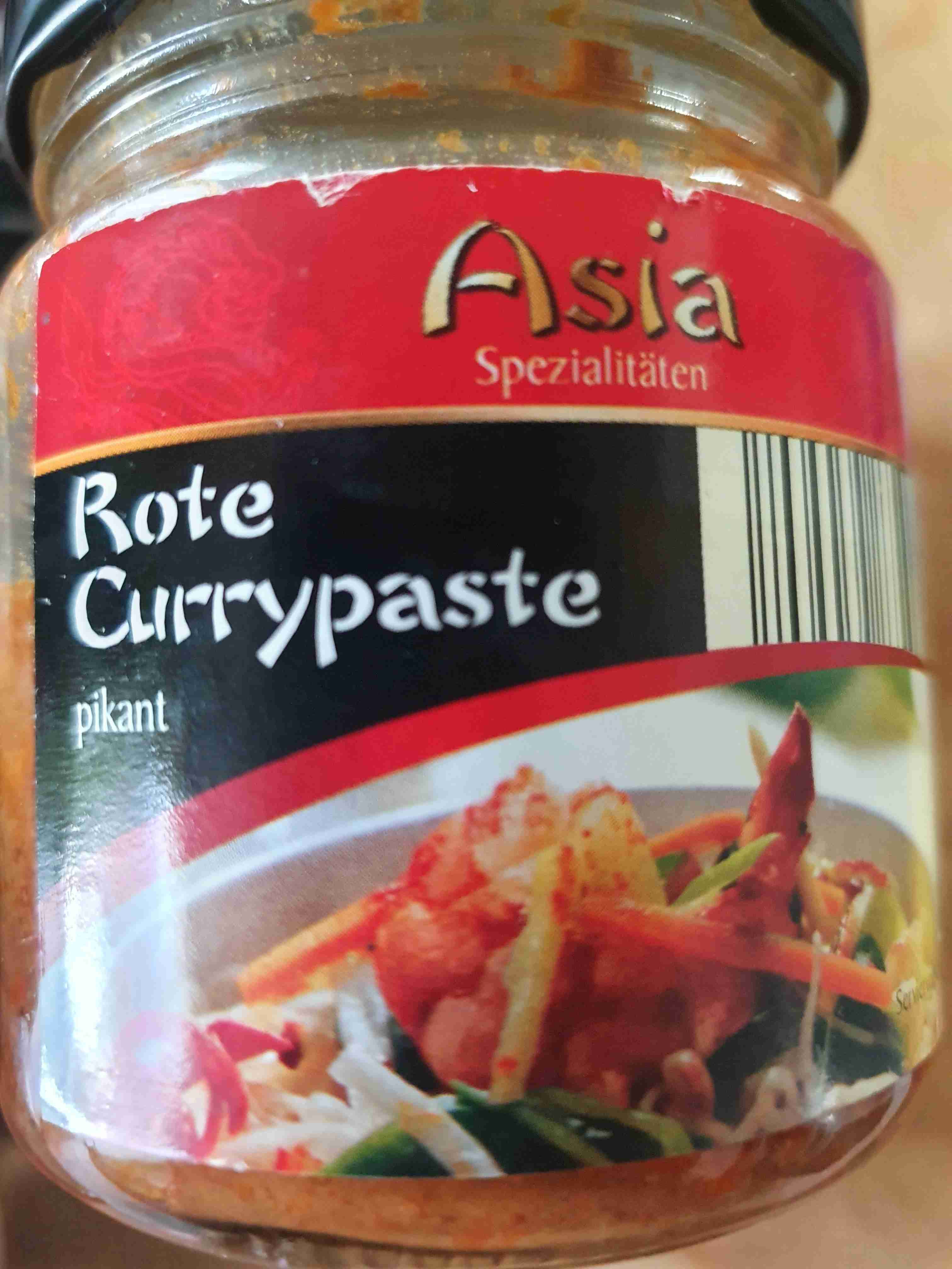 Rote Currypaste