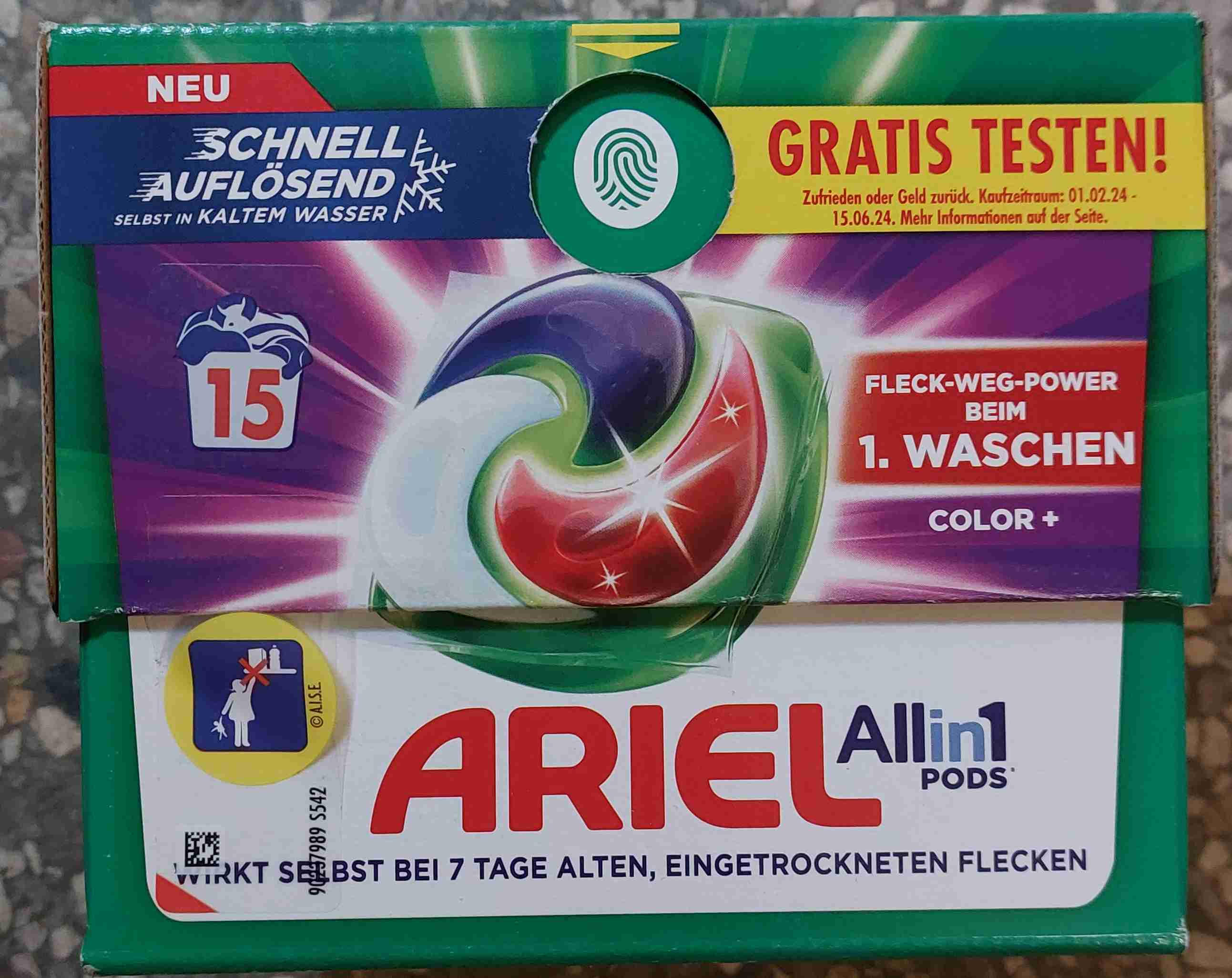 Ariel allin1 pods color