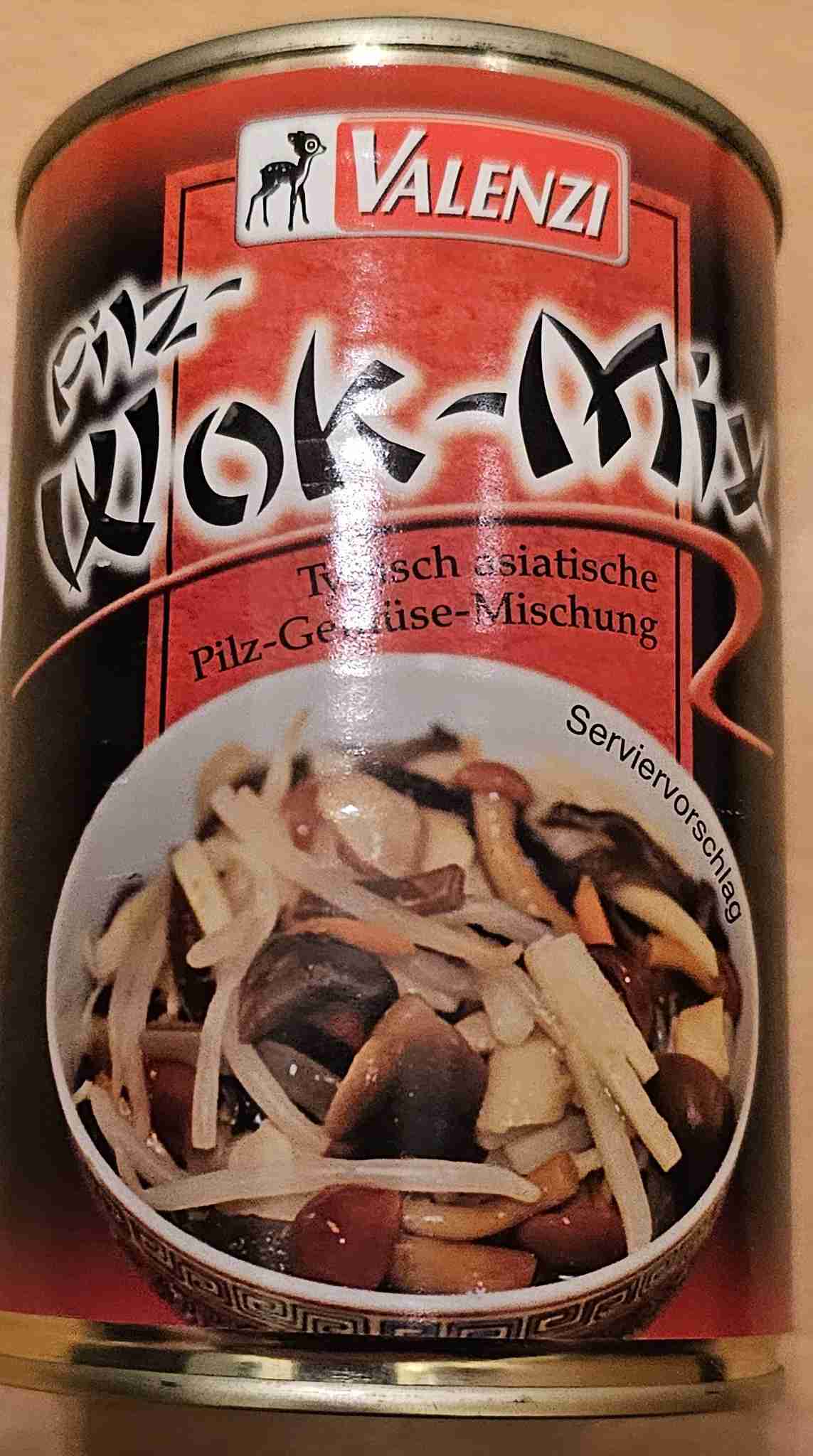 Pilz Wok Gemüse