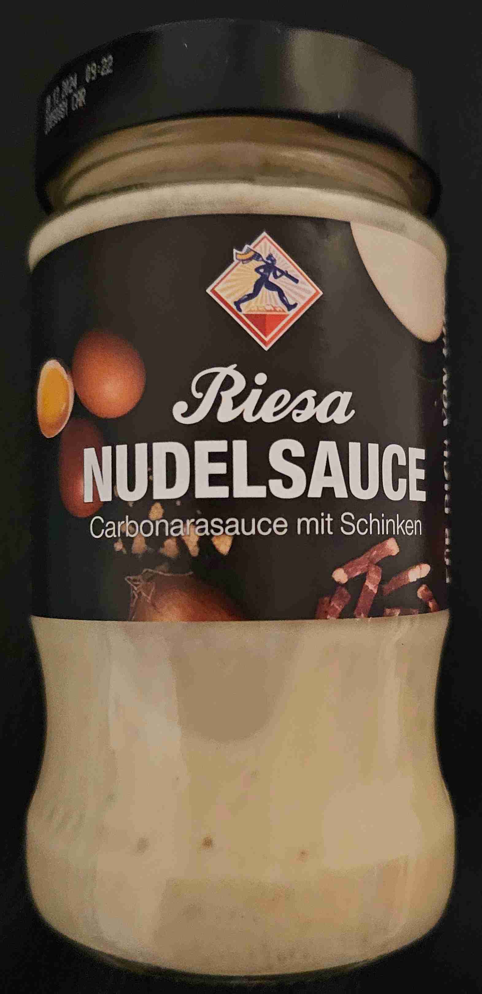 Nudelsauce Carbonarasauce mit Schinken