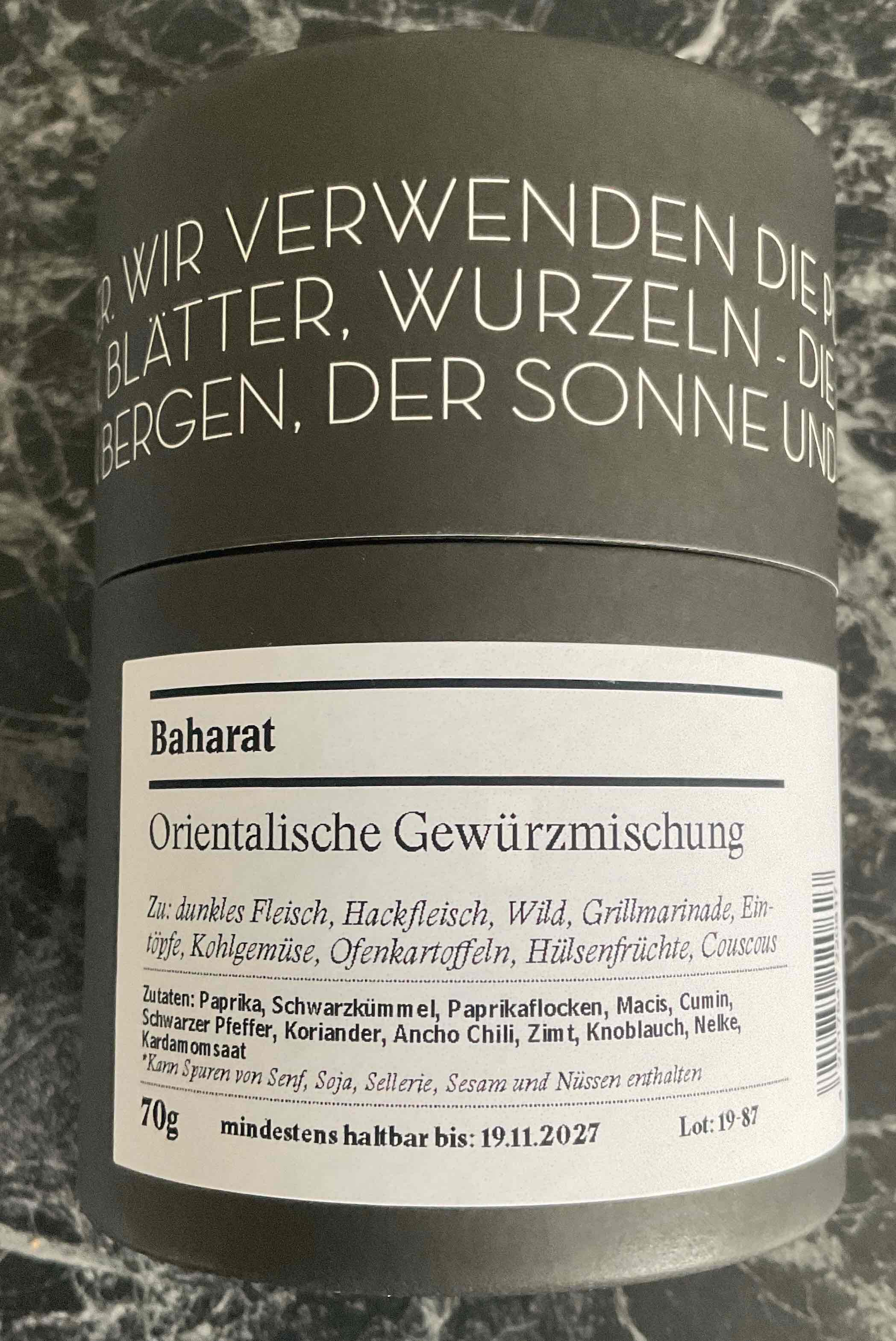 Baharat - Orientalische Gewürzmischung