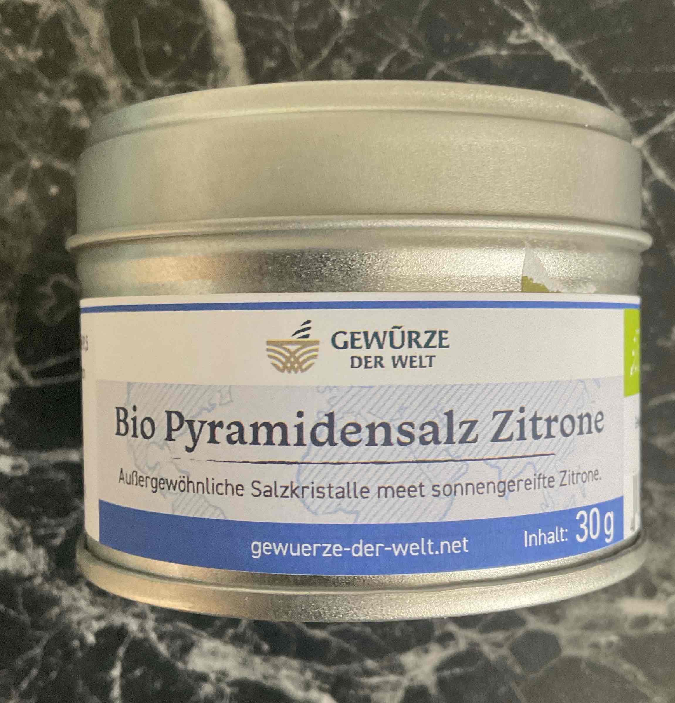 Bio Pyramidensalz Zitrone
