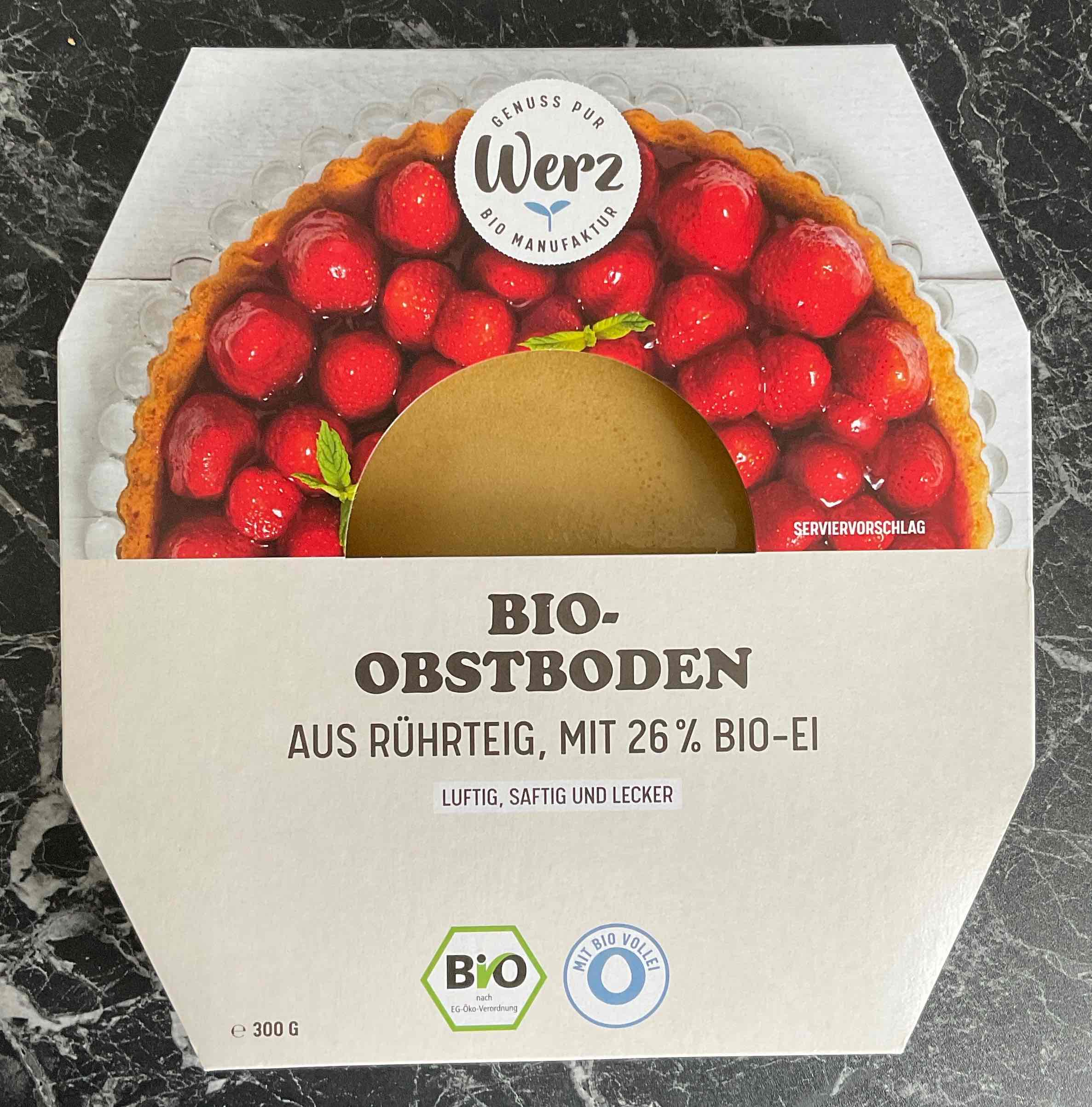 Bio-Obstboden aus Rührteig