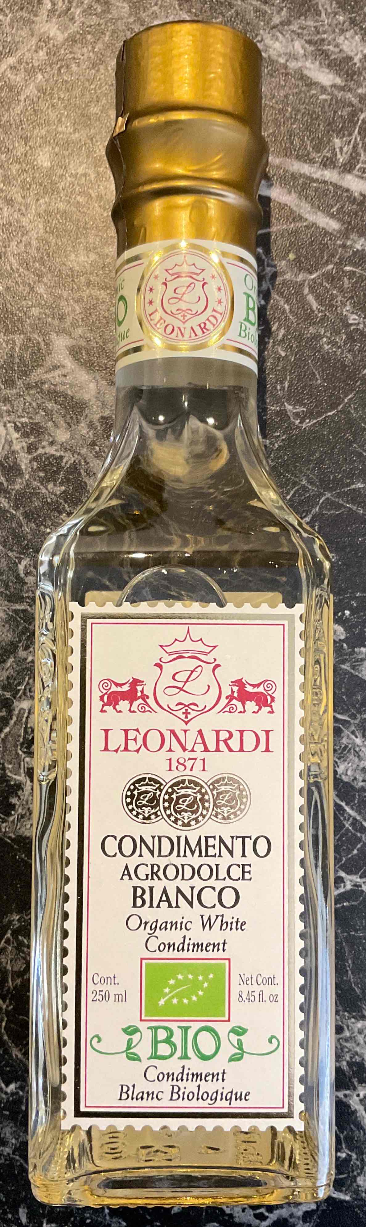 Condomento Agrodolce Bianco