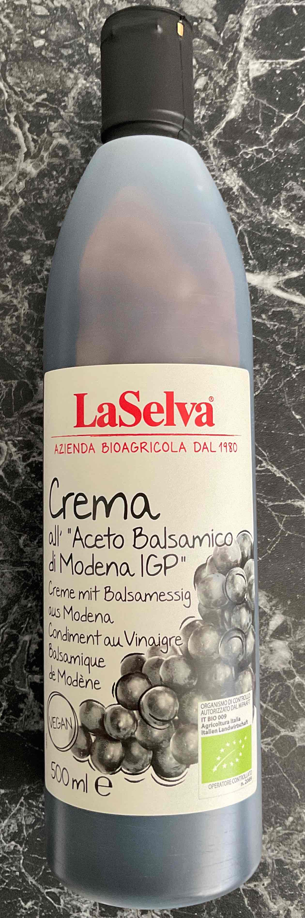 Crema al "Aceto Balsamico di Modena IGP"